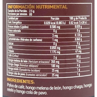 Foto 2 | Mushroom Blend Mezcla De Hongos Adaptógenos 60 Caps Protgt