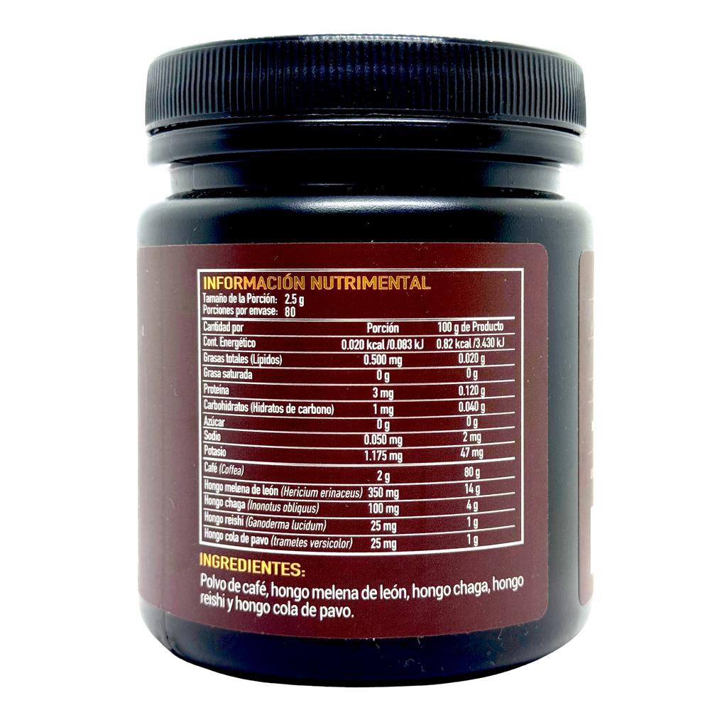 Foto 3 | Mushroom Blend Mezcla De Hongos Adaptógenos 60 Caps Protgt