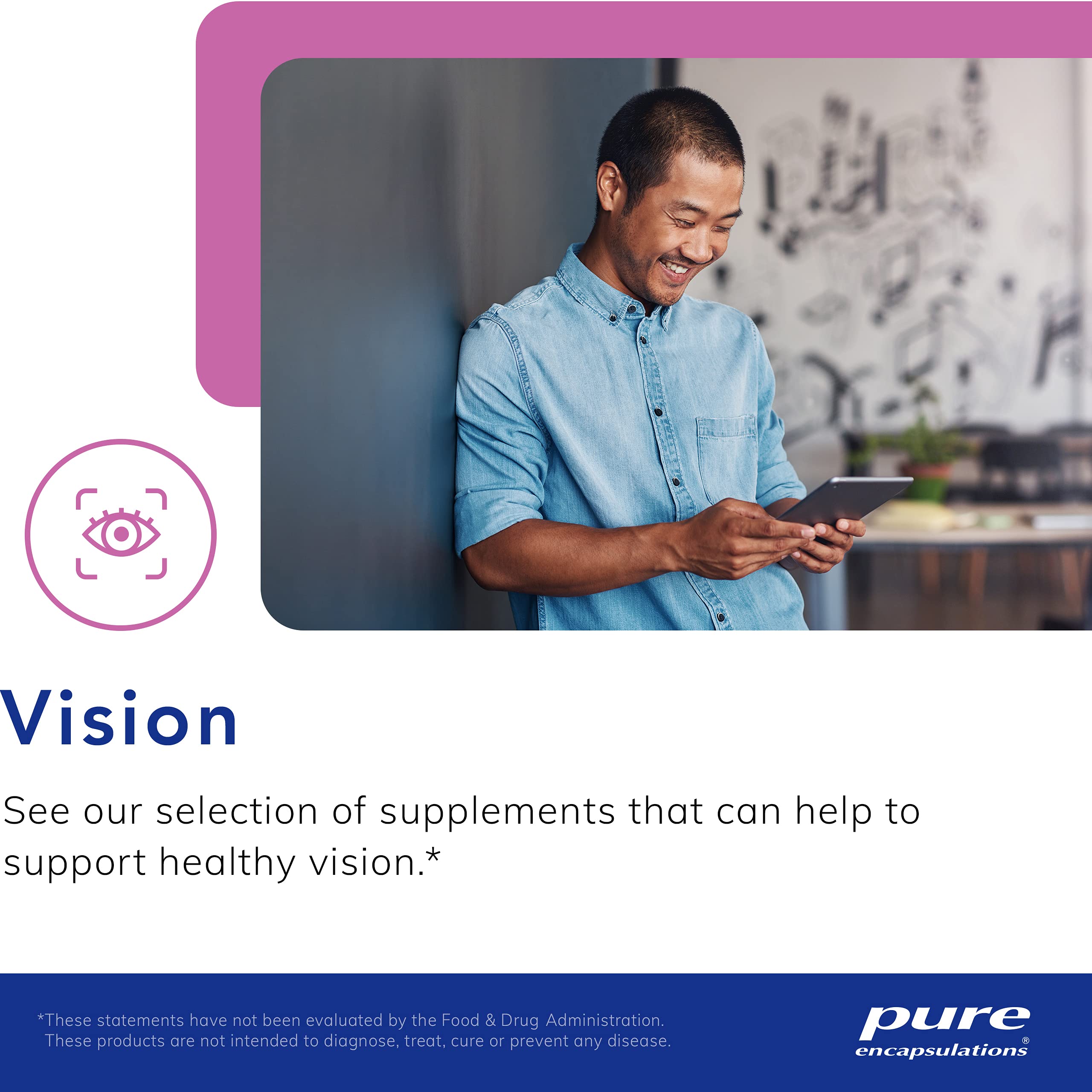 Foto 7 pulgar | Suplemento Pure Encapsulations Eyeprotect Basics 60 Cápsulas - Venta Internacional.