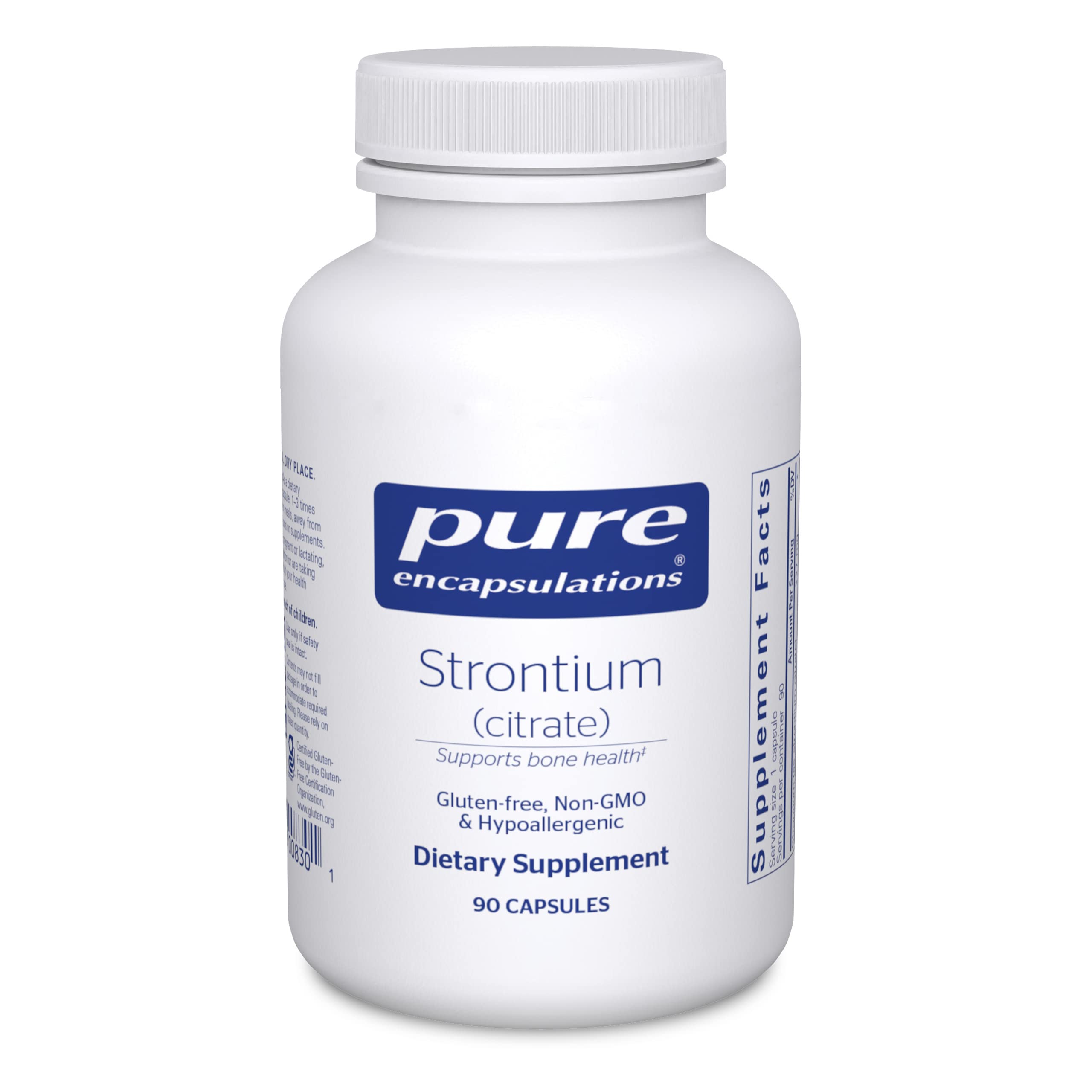 Foto 1 | Suplemento Pure Encapsulations De Estroncio (citrato) 90 Cápsulas - Venta Internacional.