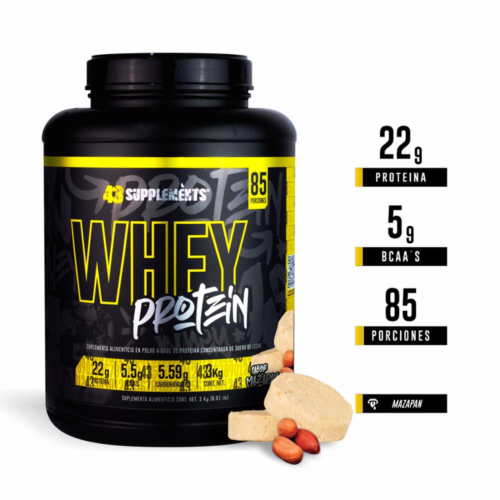 Foto 3 pulgar | 43 Whey Protein 3 Kg Mazapan 43 Supplements
