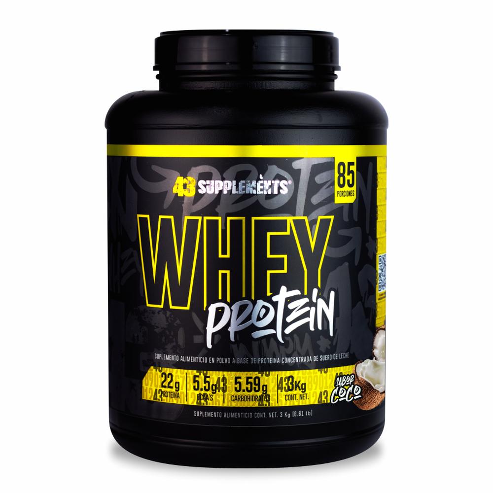 Foto 2 pulgar | 43 Whey Protein 3 Kg Coco 43 Supplements