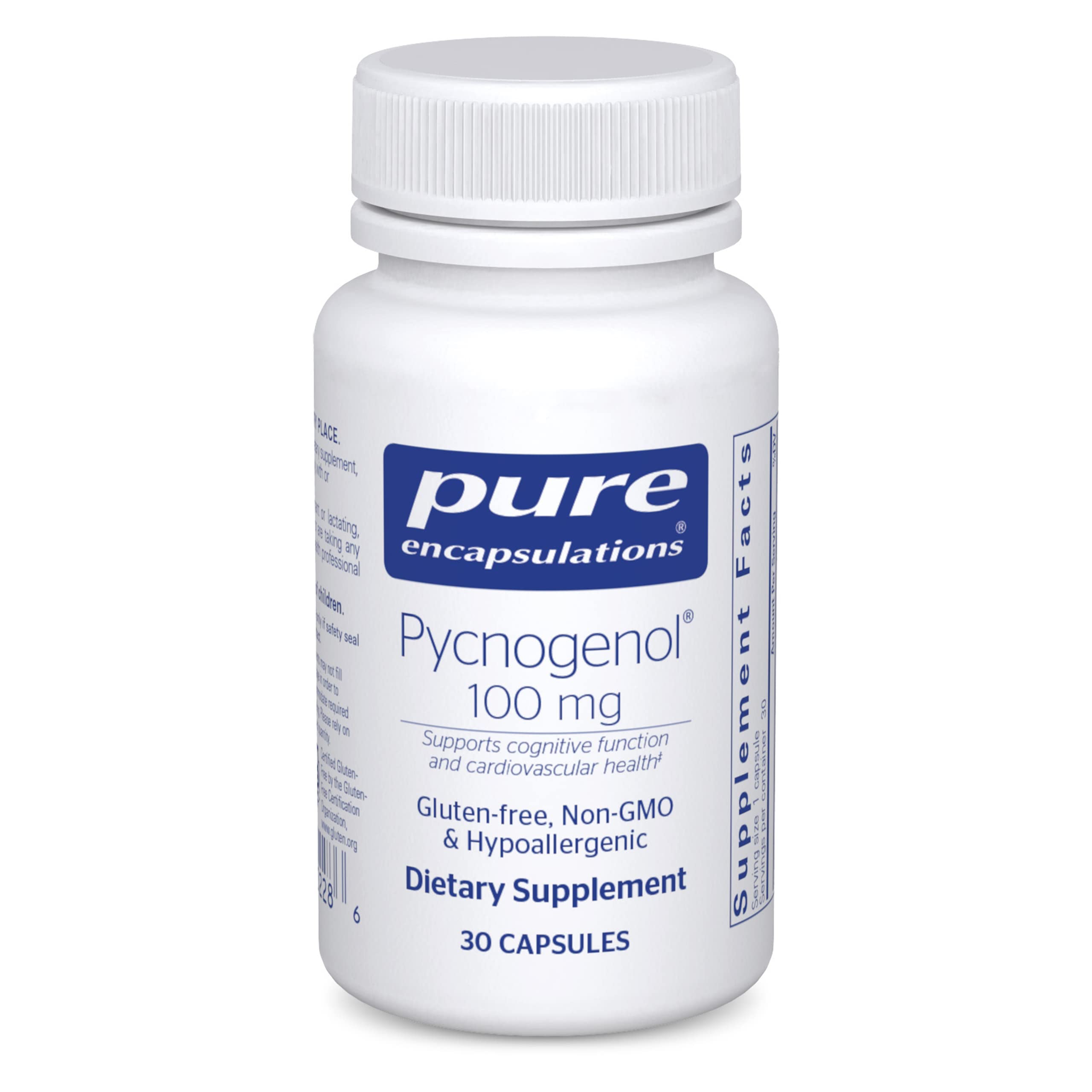 Foto 2 pulgar | Suplemento Pure Encapsulations Pycnogenol 100 Mg 30 Cápsulas - Venta Internacional.