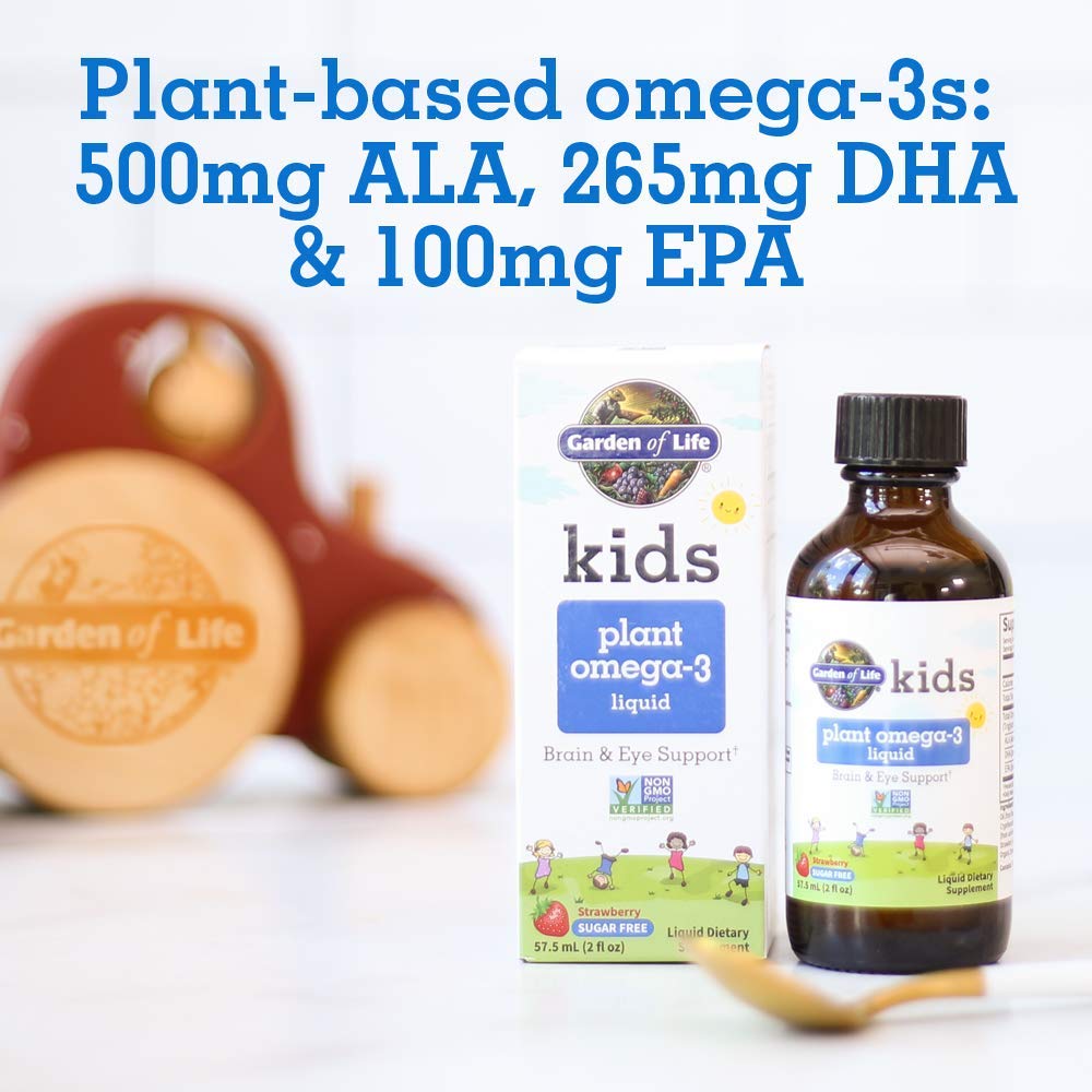 Foto 4 pulgar | Suplemento Garden Of Life Plant Omega-3 Ala, Dha Y Epa De Garden Of Life, 60 Ml - Venta Internacional.