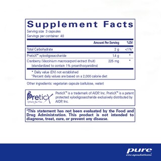Foto 2 | Suplemento Pure Encapsulations Poly-prebiotic 120 Cápsulas - Venta Internacional.