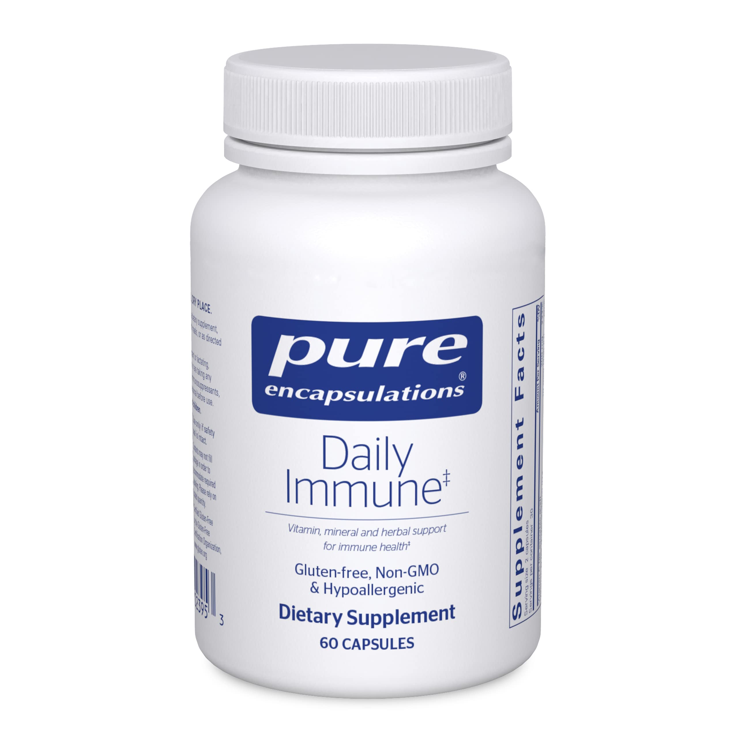 Foto 2 pulgar | Suplemento Pure Encapsulations Daily Immune 60 Cápsulas - Venta Internacional.