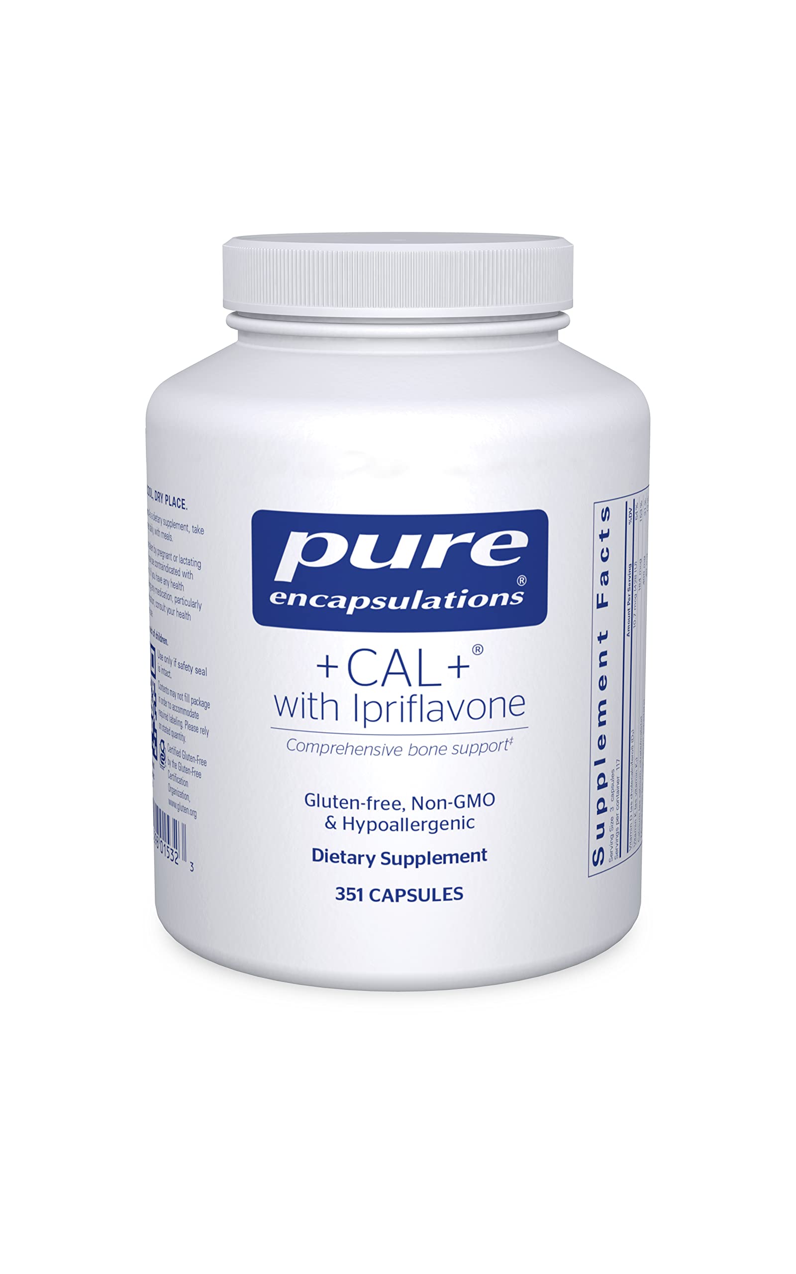 Foto 2 pulgar | Complemente Pure Encapsulations +cal+ Con Ipriflavon 351 Cápsulas - Venta Internacional.