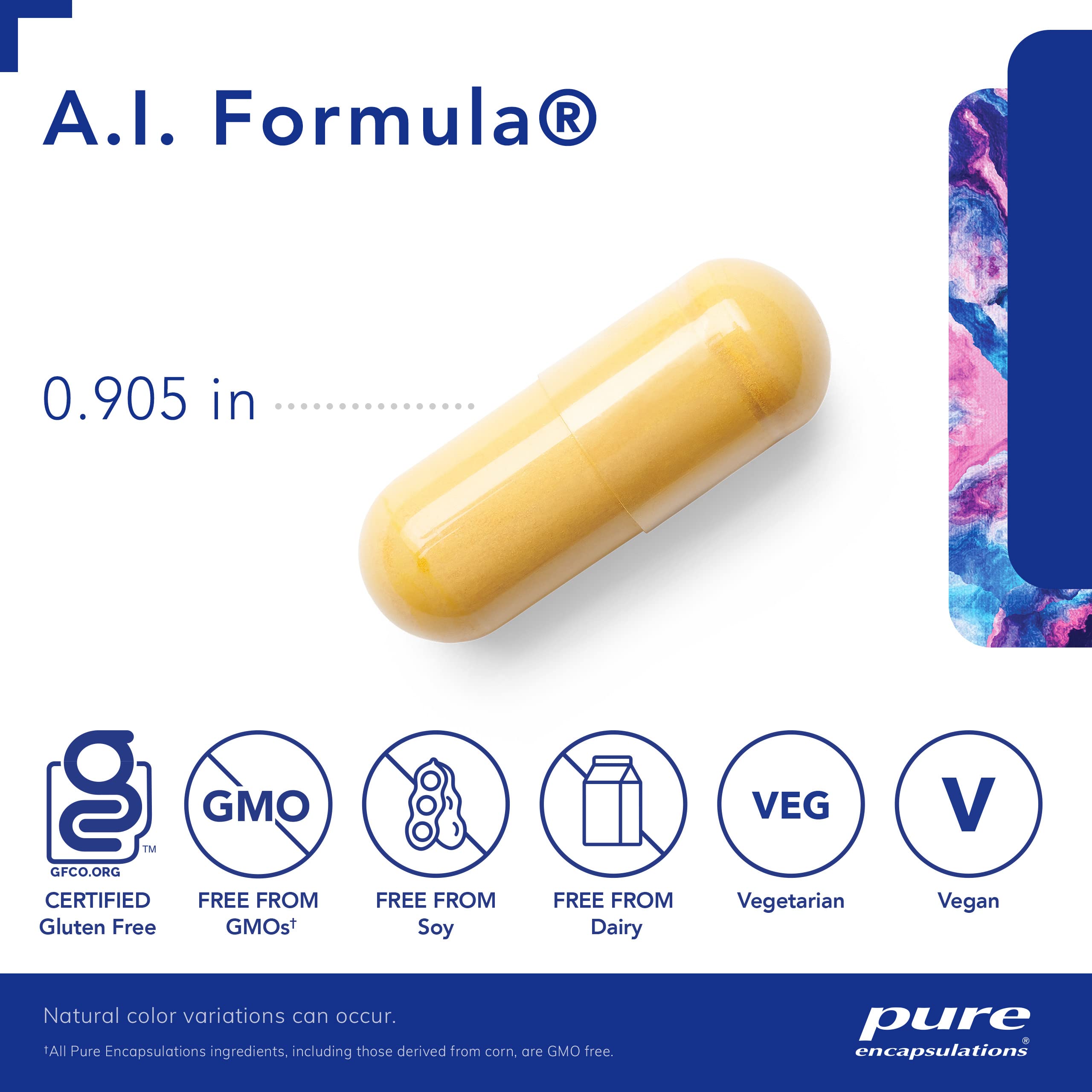 Foto 4 pulgar | Suplemento Pure Encapsulations A.i. Formula 120 Cápsulas - Venta Internacional.