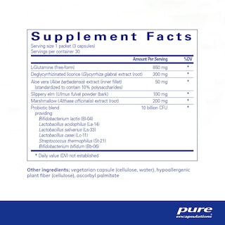Foto 2 | Paquete Puro Diario De Supplement Pure Encapsulations Healthy Gut - Venta Internacional.