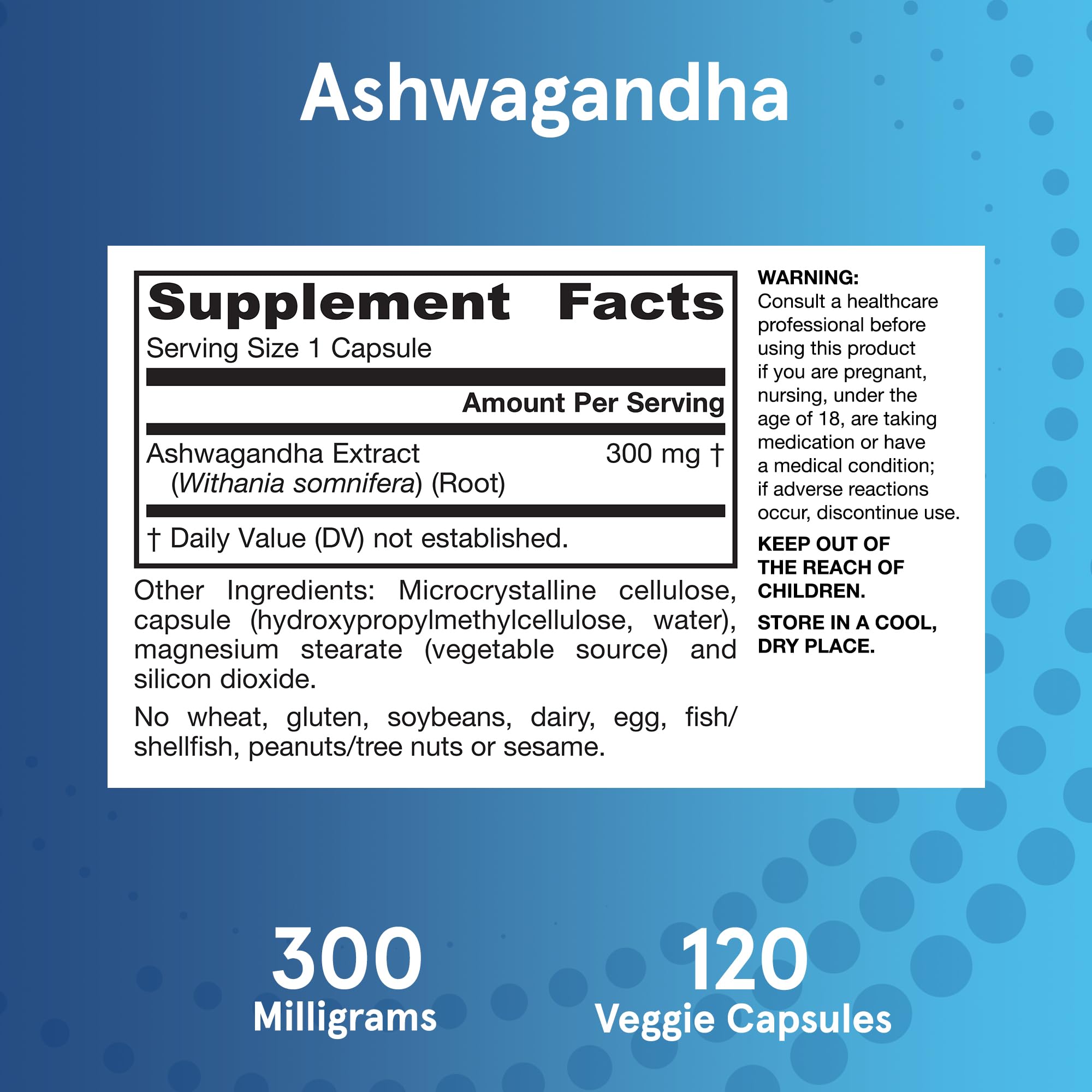 Foto 7 pulgar | Suplemento Jarrow Formulas Ashwagandha 300 Mg 120 Cápsulas - Venta Internacional.