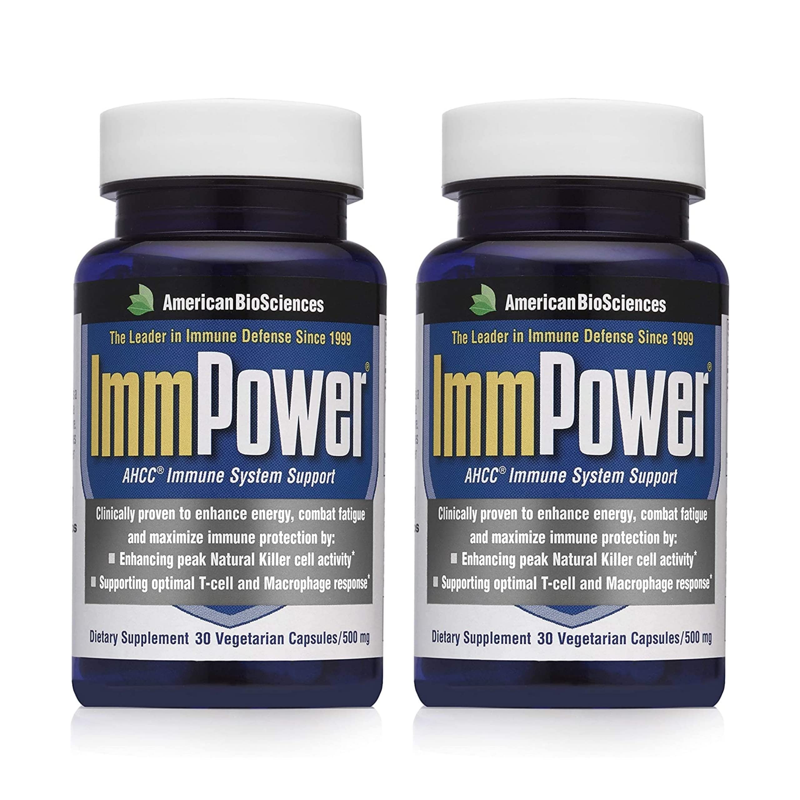 Foto 2 pulgar | Suplemento American Biosciences Immpower Ahcc 500 Mg 30 Cápsulas - Venta Internacional.