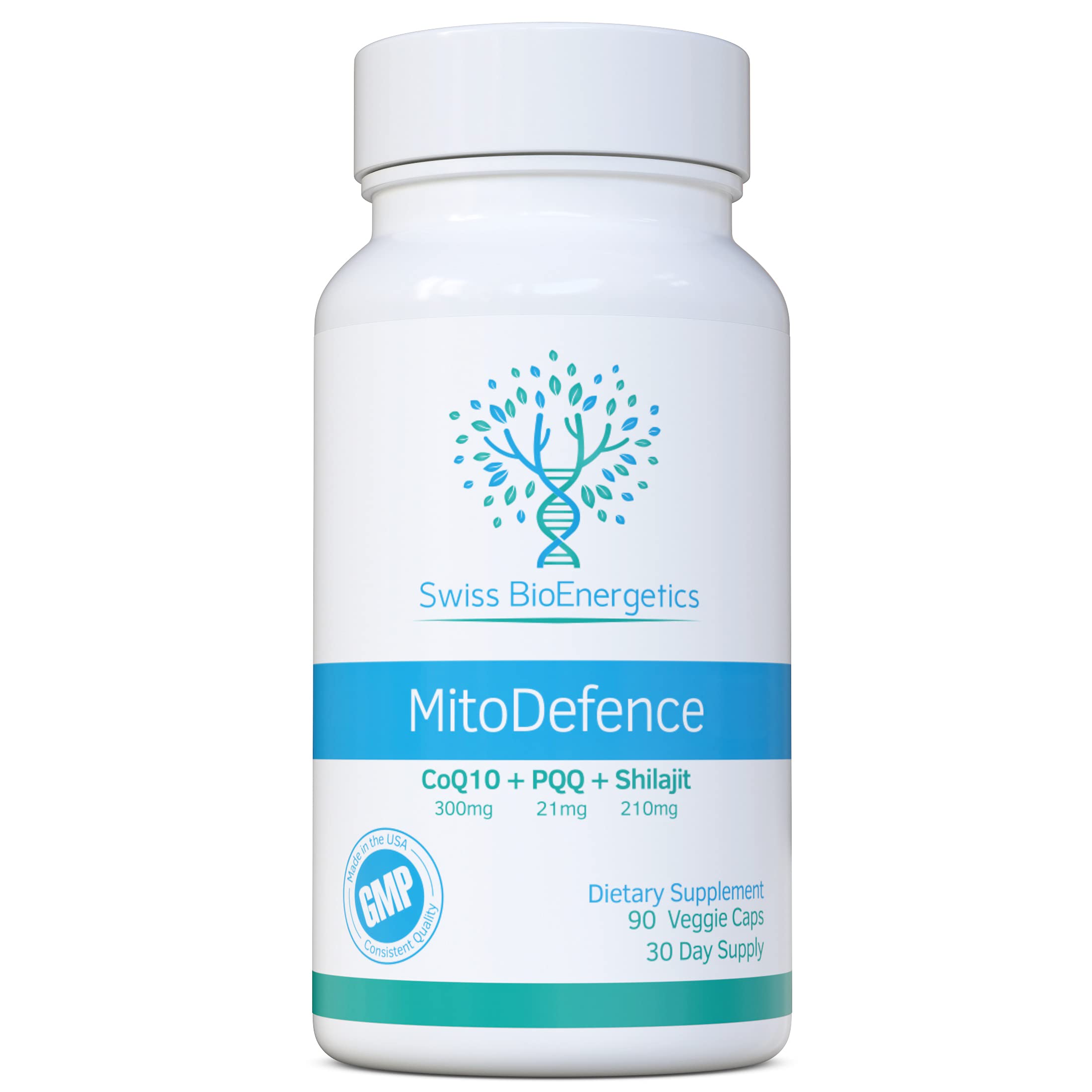 Foto 2 pulgar | Suplemento Swiss Bioenergetics Mitodefence Coq10 300 Mg Pqq 2 - Venta Internacional.
