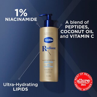 Foto 3 | Loción Corporal Vaseline Radiant X Even Tone 325 Ml Con Niacinamida - Venta Internacional.