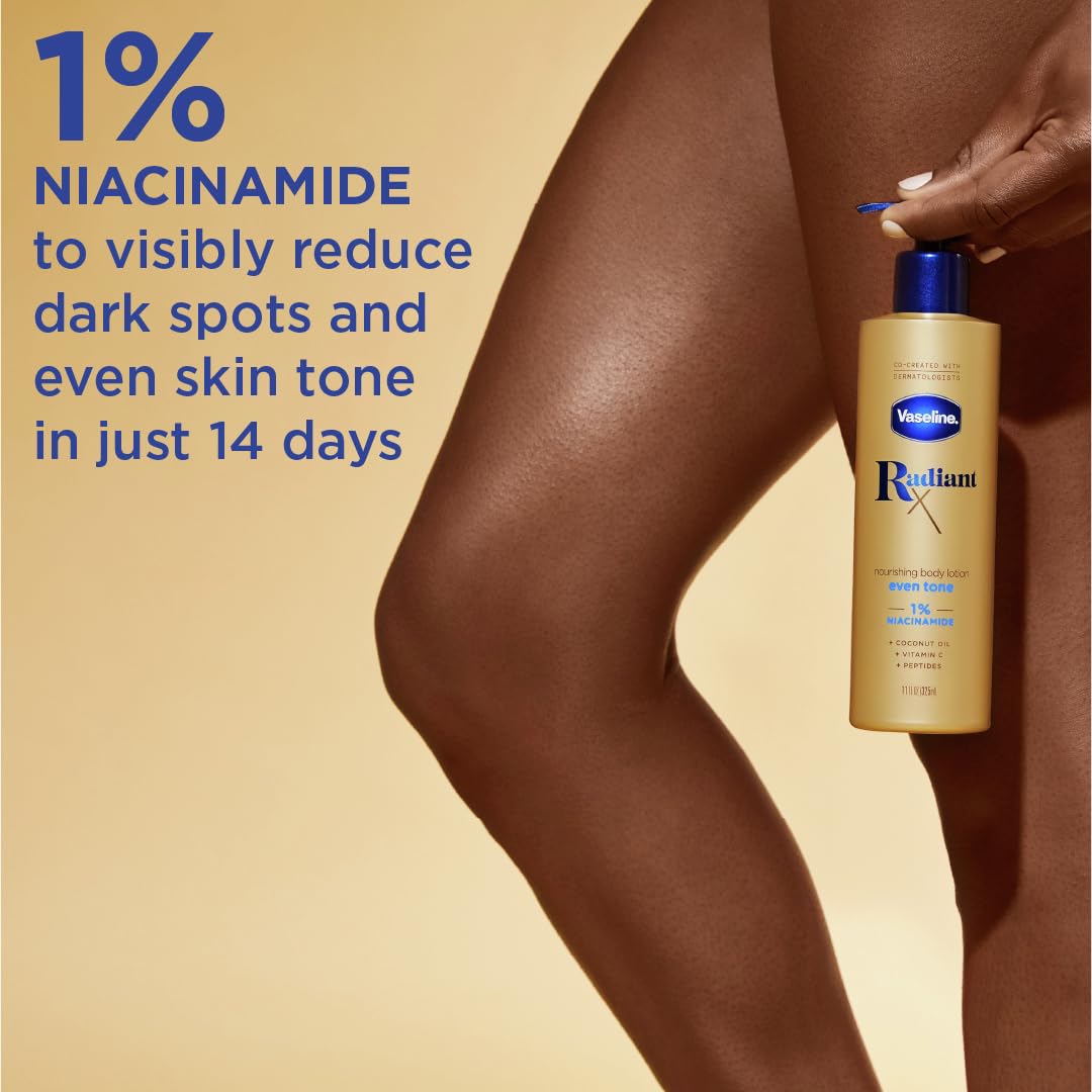 Foto 6 pulgar | Loción Corporal Vaseline Radiant X Even Tone 325 Ml Con Niacinamida - Venta Internacional.