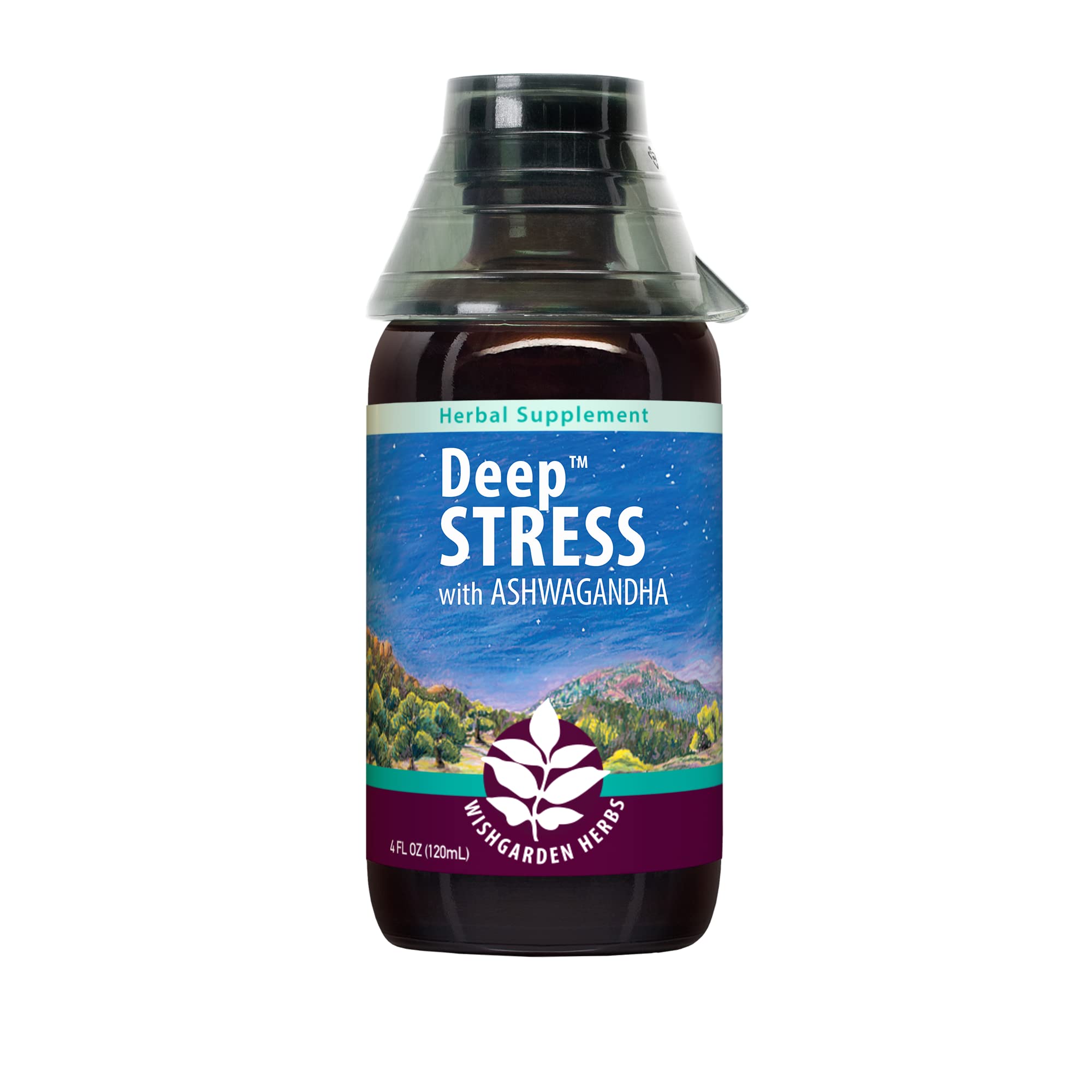 Foto 2 pulgar | Suplemento Wishgarden Herbs Deep Stress Con Ashwagandha 120 Ml - Venta Internacional.