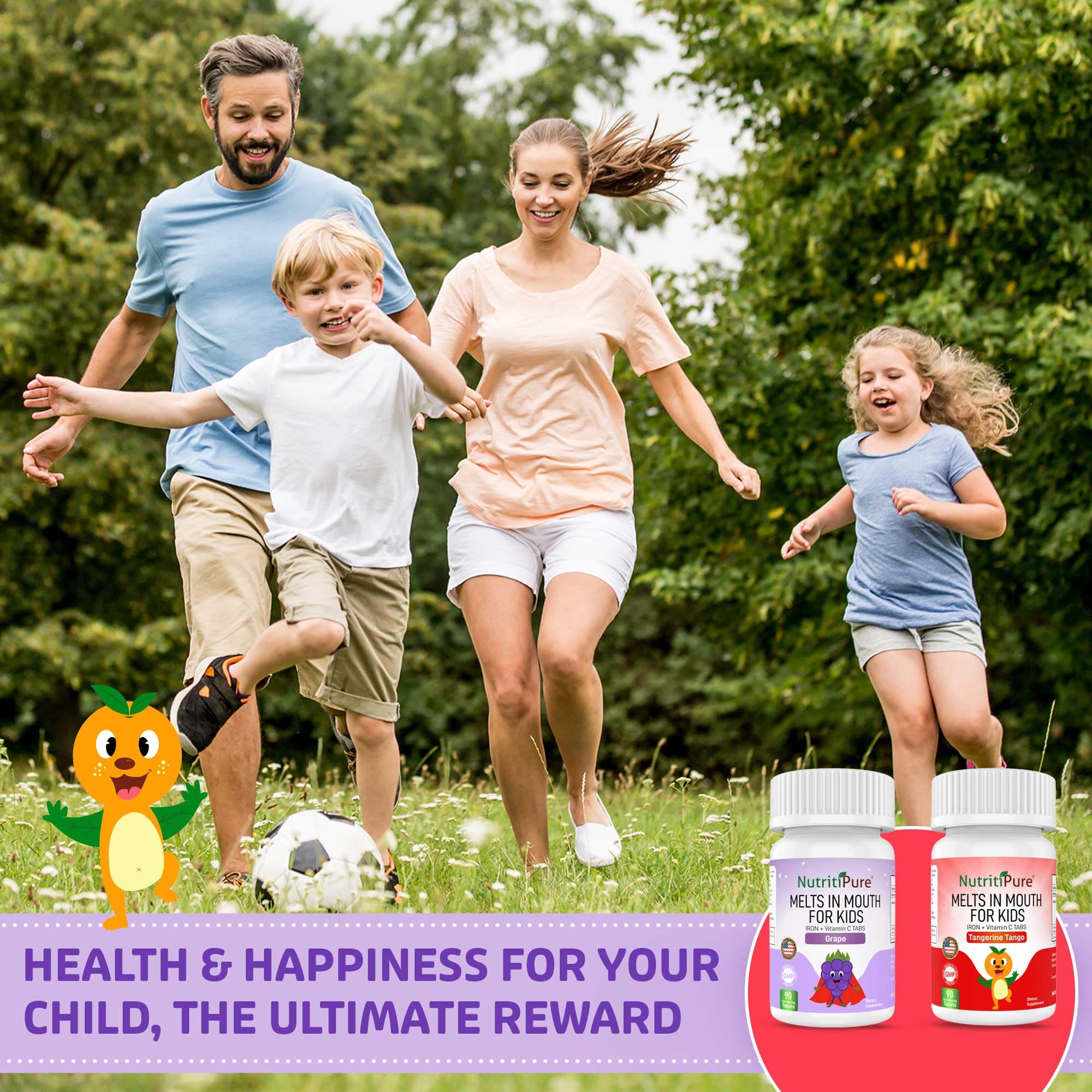 Foto 6 pulgar | Suplemento De Hierro Masticable Nutritipure Ferronyl  /carbonyl Iron - Venta Internacional.