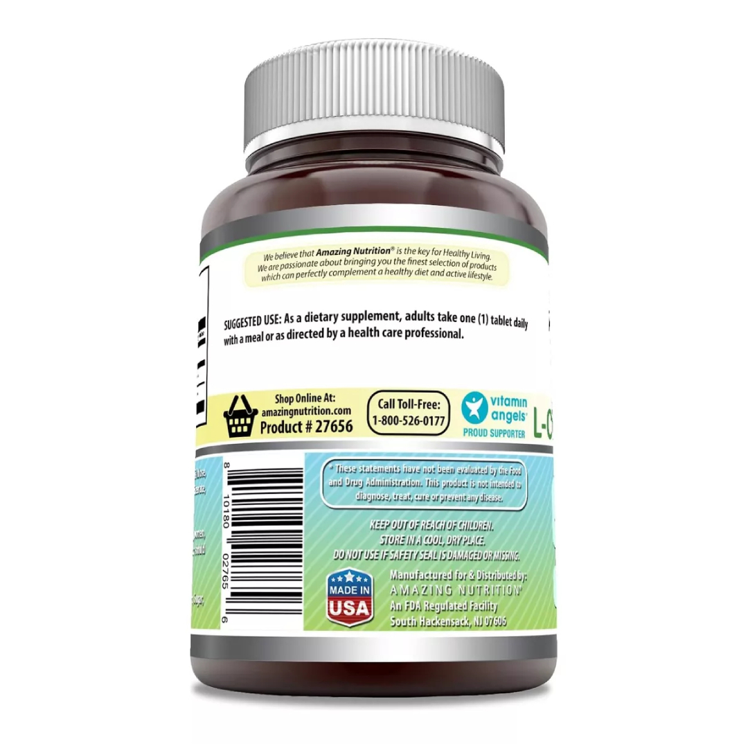 Foto 4 pulgar | Amazing Formulas L-arginine L-citrulline 1000 Mg Rendimiento Deportivo, Recuperación Muscular, Salud Sexual 120 Tableta