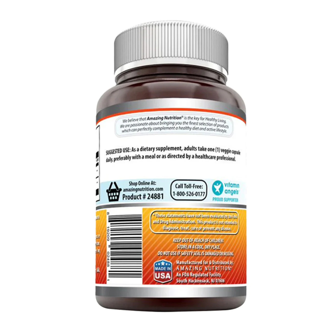 Foto 4 pulgar | Amazing Formulas Quercetin Berberine  500 Mg Antioxidante Control Glucosa Antiinflamatorio Salud Cardiovascular 180