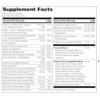 Foto 5 | Suplemento: Mezcla Multivitamínica E Inmunológica De Alimentos Integrales Naturelo - Venta Internacional.