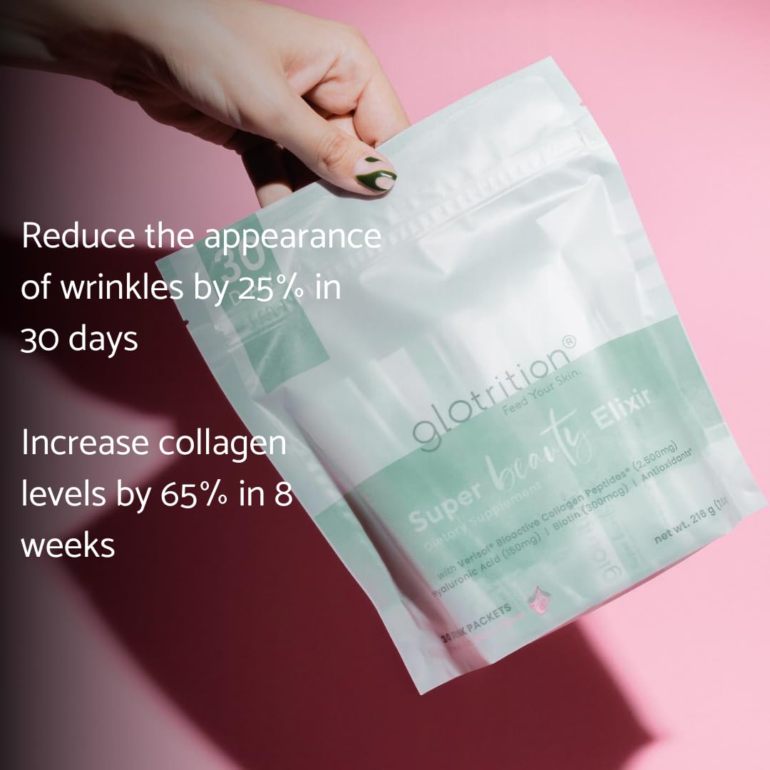 Foto 7 pulgar | Bebida De Proteína De Colágeno En Polvo Glotrition Super Beauty Elixir - Venta Internacional.