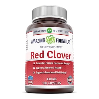 Foto 1 | Amazing Formulas Red Clover Trébol Rojo 430 Mg Menopausia, Equilibrio Hormonal, Antioxidante 180 Cápsulas