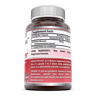 Foto 2 | Amazing Formulas Red Clover Trébol Rojo 430 Mg Menopausia, Equilibrio Hormonal, Antioxidante 180 Cápsulas