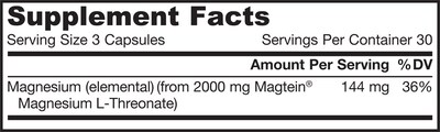 Foto 2 | Suplemento De L-treonato De Magnesio Magmind De Jarrow Formulas 90 Cápsulas - Venta Internacional.
