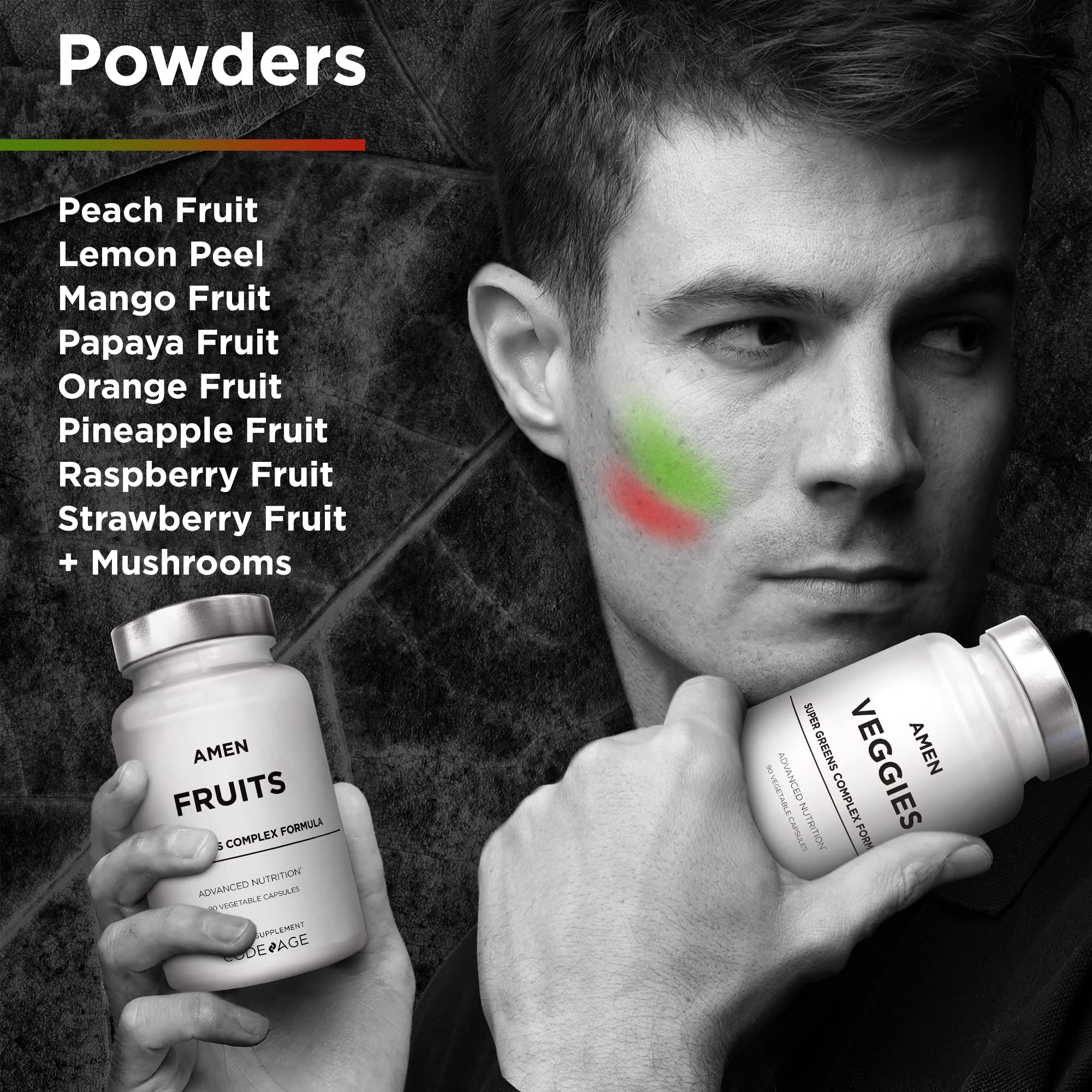 Foto 5 pulgar | Paquete De Suplementos Amen Fruits + Veggies Vitamins - Venta Internacional.