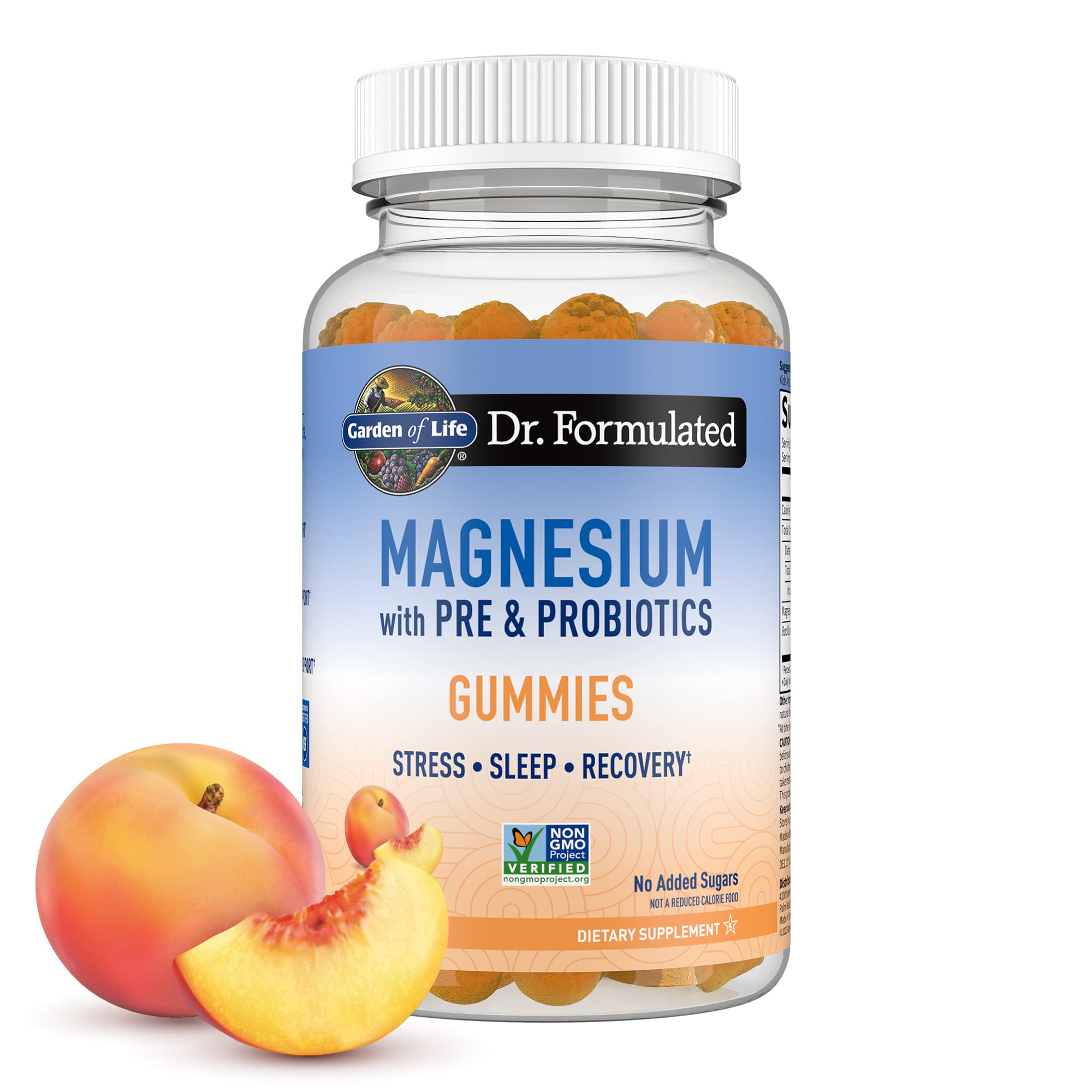 Suplemento De Citrato De Magnesio Formulado Por El Dr. Garden Of Life, 400 Mg - Venta Internacional.