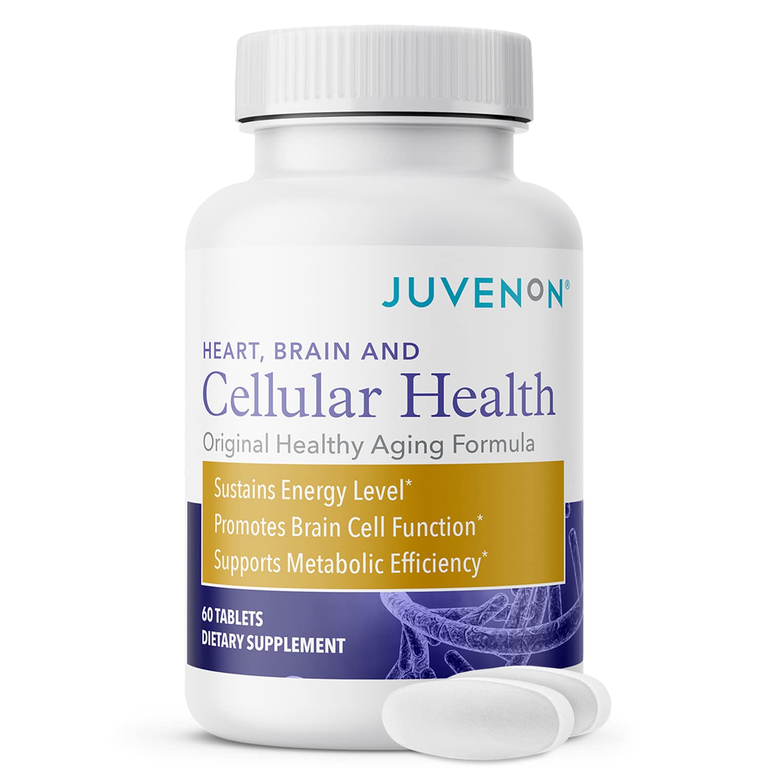 Foto 2 pulgar | Suplemento Juvenon Cellular Health Brain 60 Comprimidos - Venta Internacional.