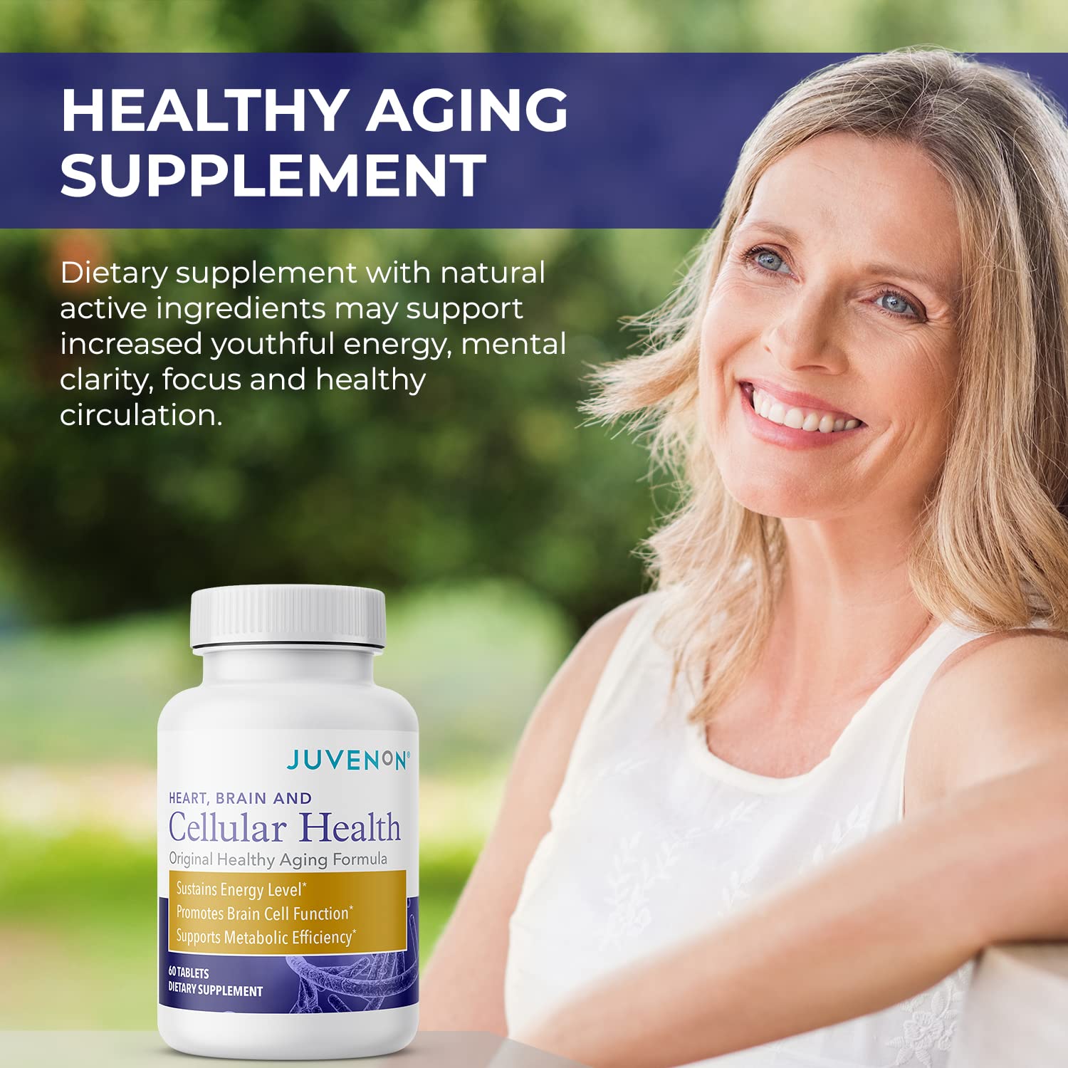 Foto 2 | Suplemento Juvenon Cellular Health Brain 60 Comprimidos - Venta Internacional.