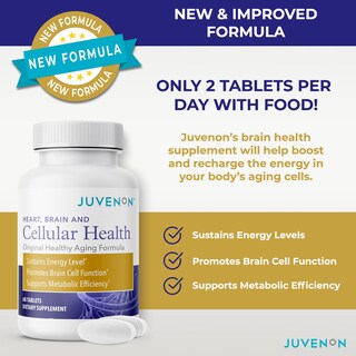 Foto 5 | Suplemento Juvenon Cellular Health Brain 60 Comprimidos - Venta Internacional.