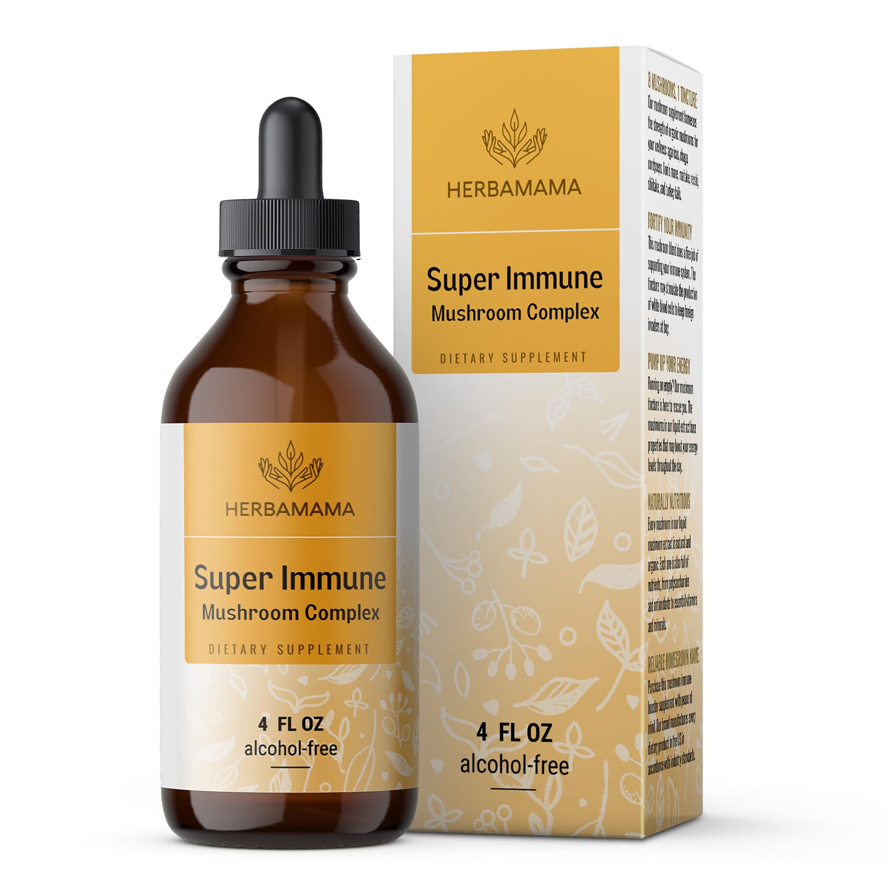Foto 2 pulgar | Suplemento De Extracto Líquido Herbamama Super Immune 120 Ml - Venta Internacional.