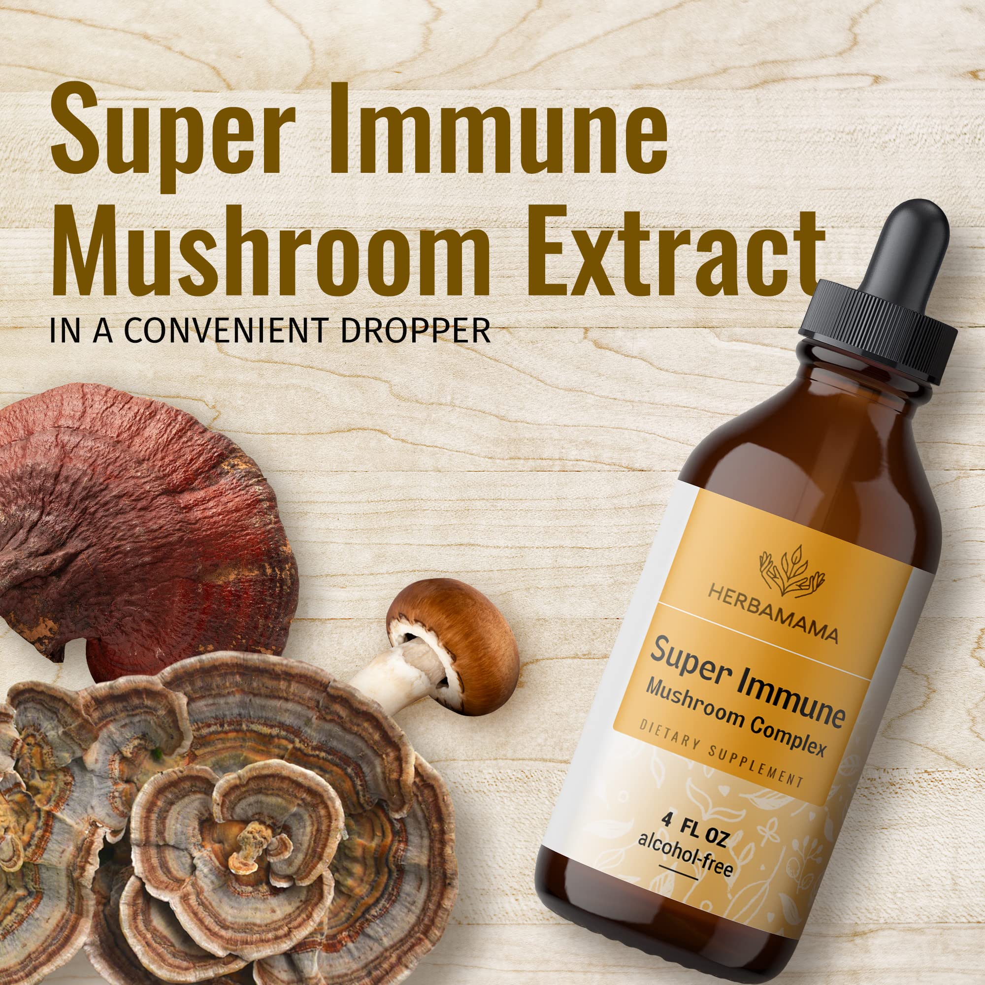 Foto 6 | Suplemento De Extracto Líquido Herbamama Super Immune 120 Ml - Venta Internacional.