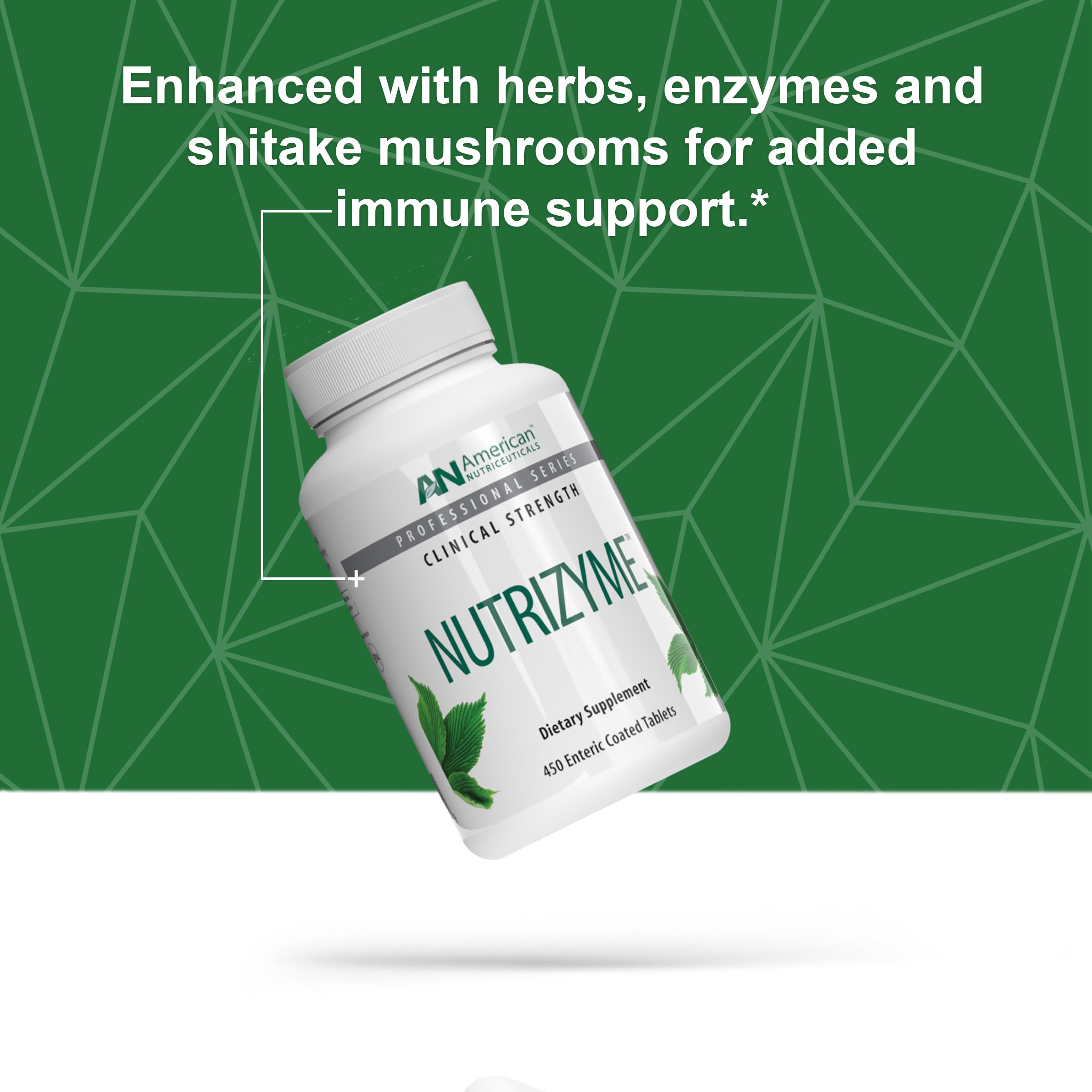 Foto 8 pulgar | Suplemento American Nutriceuticals Nutrizyme 450 Comprimidos - Venta Internacional.