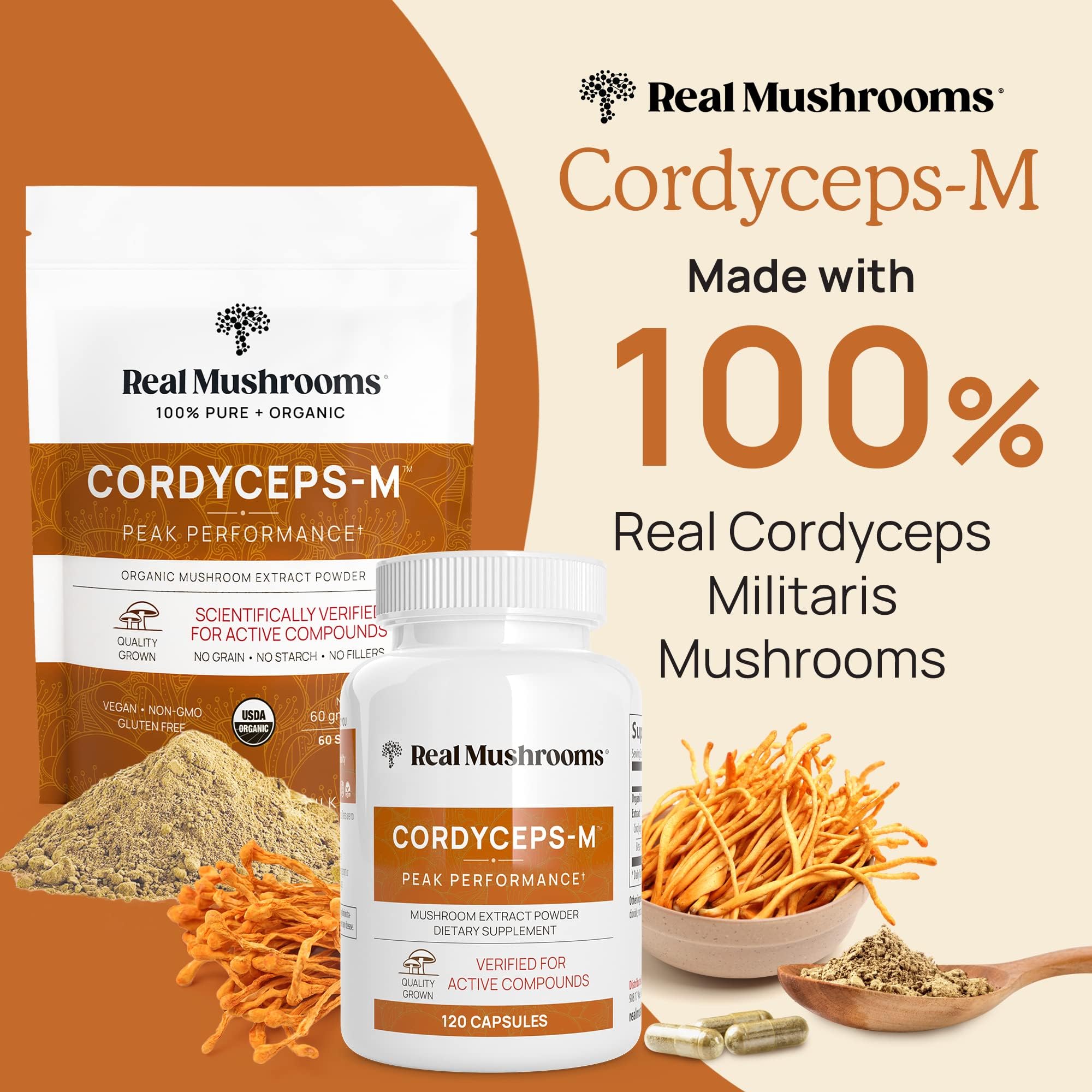 Foto 3 pulgar | Cápsulas De Cordyceps, Extracto De Hongos Reales De Alto Rendimiento - Venta Internacional.