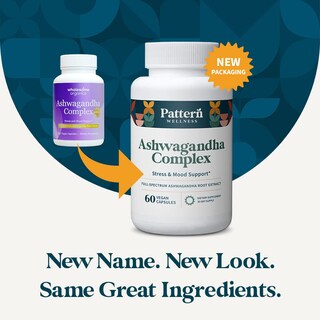 Foto 2 | Suplemento Pattern Wellness Ashwagandha Complex 60 Comprimidos - Venta Internacional.