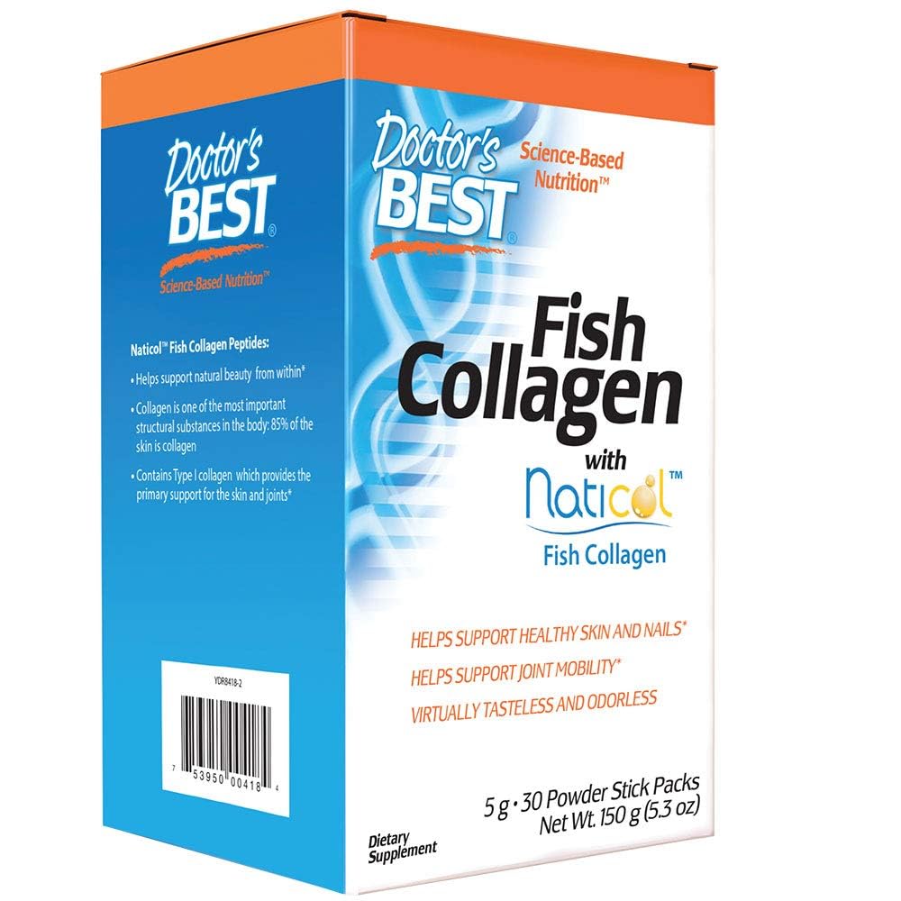 Foto 2 pulgar | Complementa El Colágeno De Pescado Doctor's Best Con Naticol 30 Stick P - Venta Internacional.