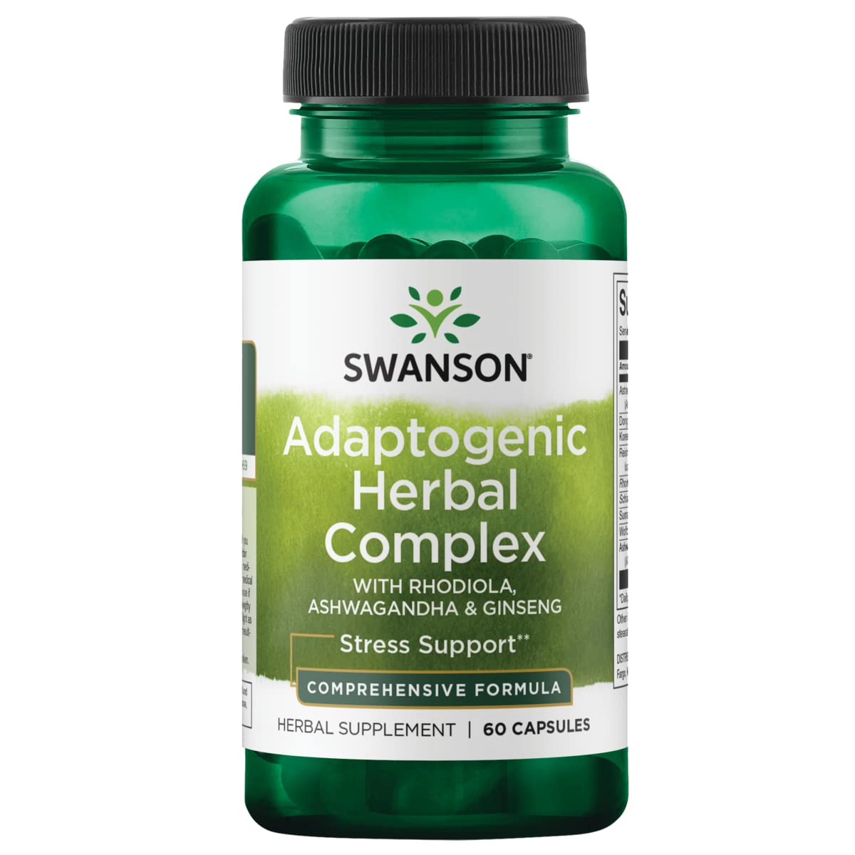 Foto 2 pulgar | Suplemento Swanson Rhodiola Ashwagandha Ginseng Complex 60 C - Venta Internacional.
