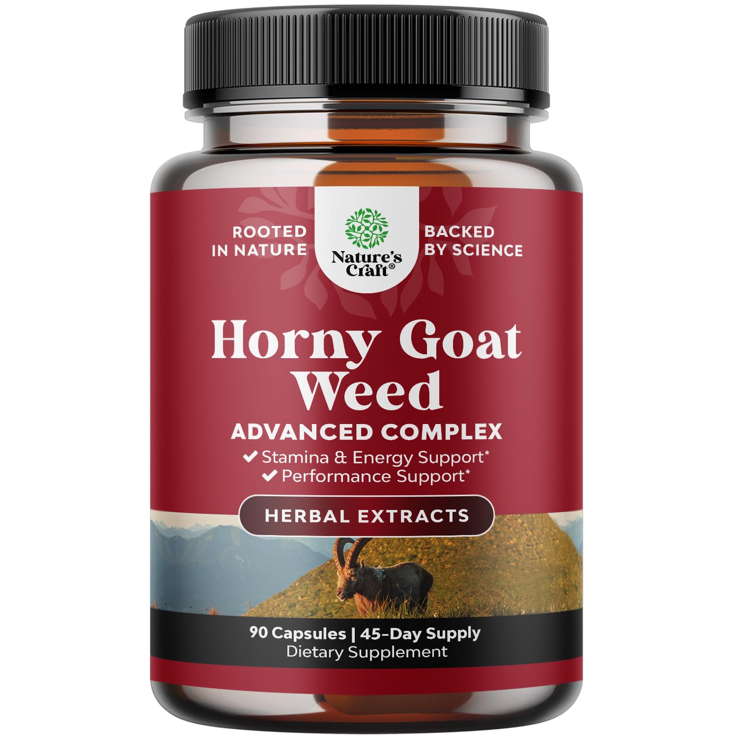 Foto 1 | Suplemento Natures Craft Horny Goat Weed Para Hombre, 1590 Mg - Venta Internacional.