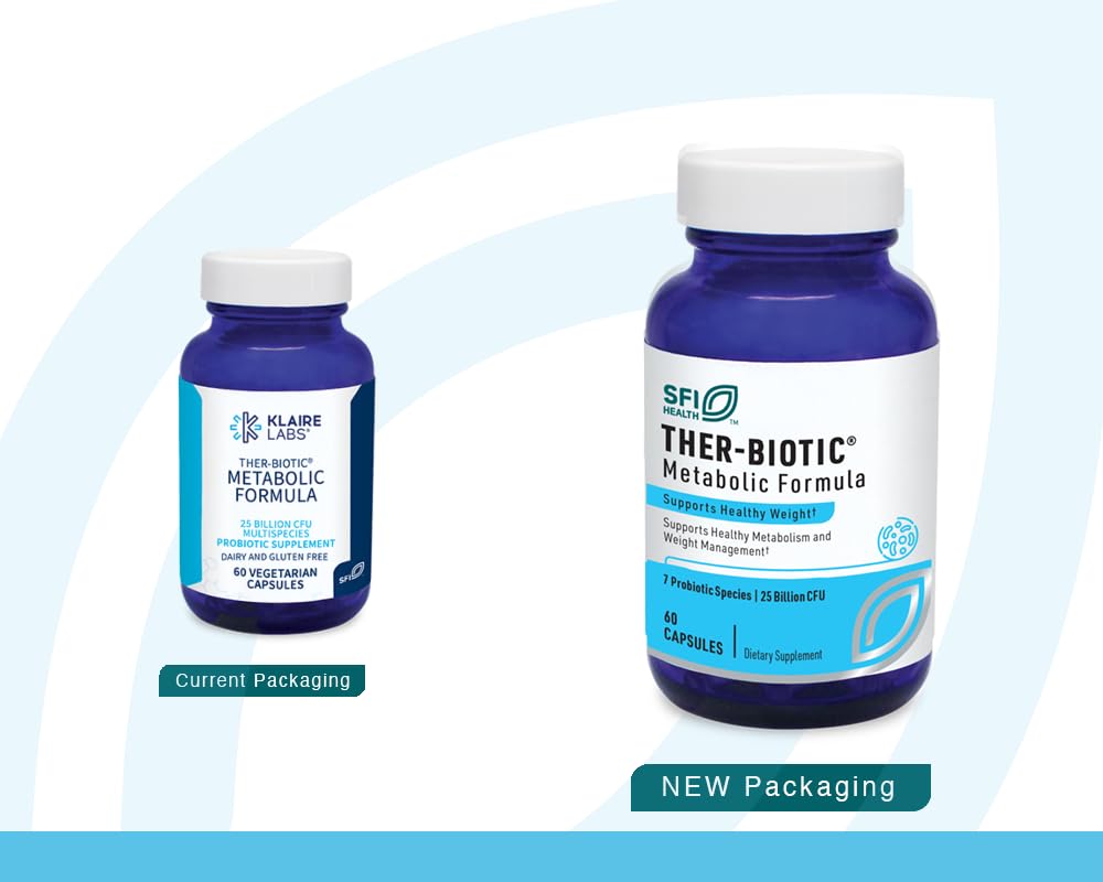 Foto 3 pulgar | Suplemento Klaire Labs Ther-biotic Metabolic 25 G Cfu 60 Cápsulas - Venta Internacional.