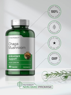Foto 5 | Suplemento Horbaach Chaga En Cápsulas De 180 Unidades - Venta Internacional.
