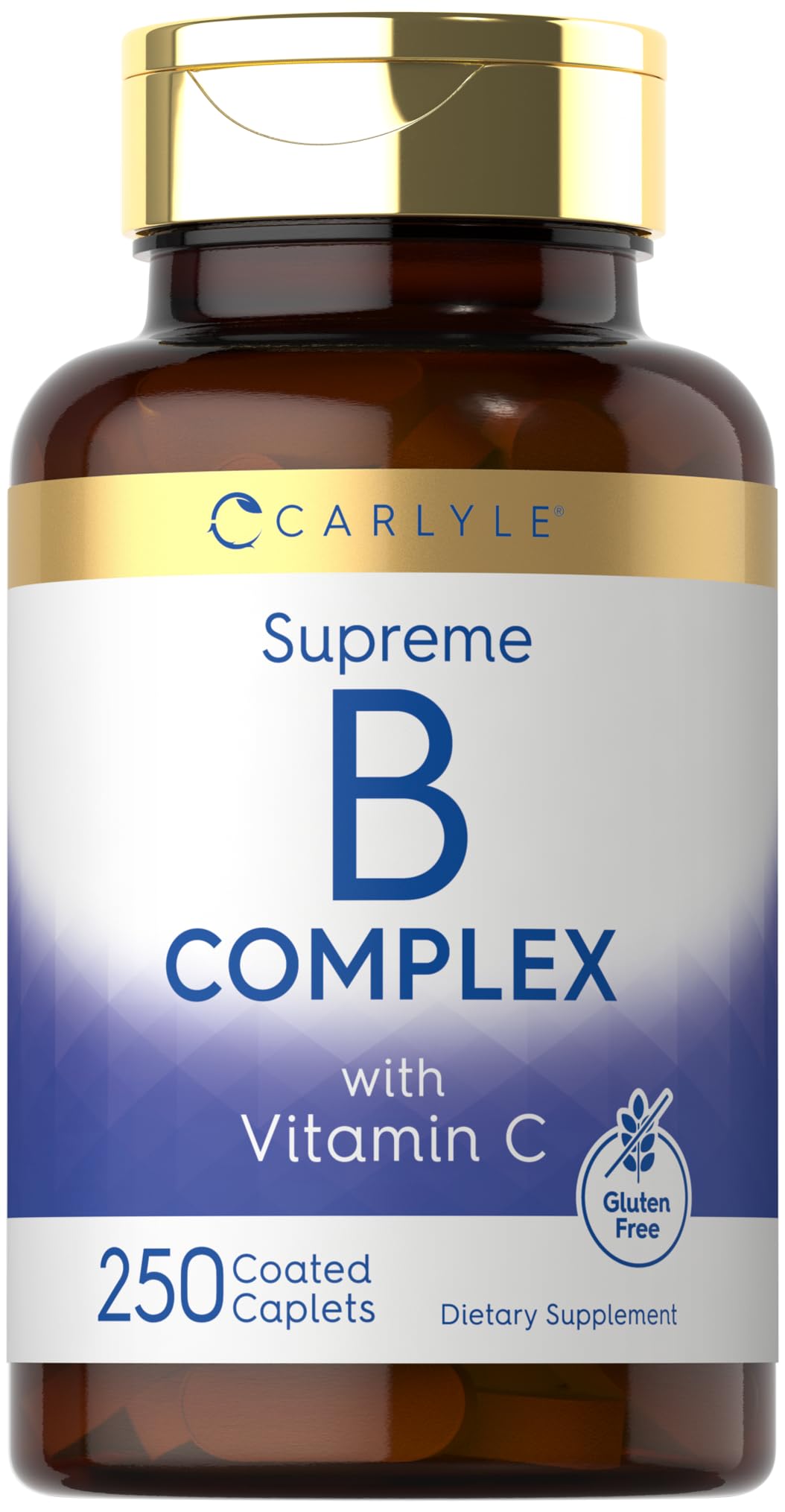 Foto 2 pulgar | Complemente El Complejo De Vitamina B Carlyle Más Vitamina C 250 Cápsulas - Venta Internacional.