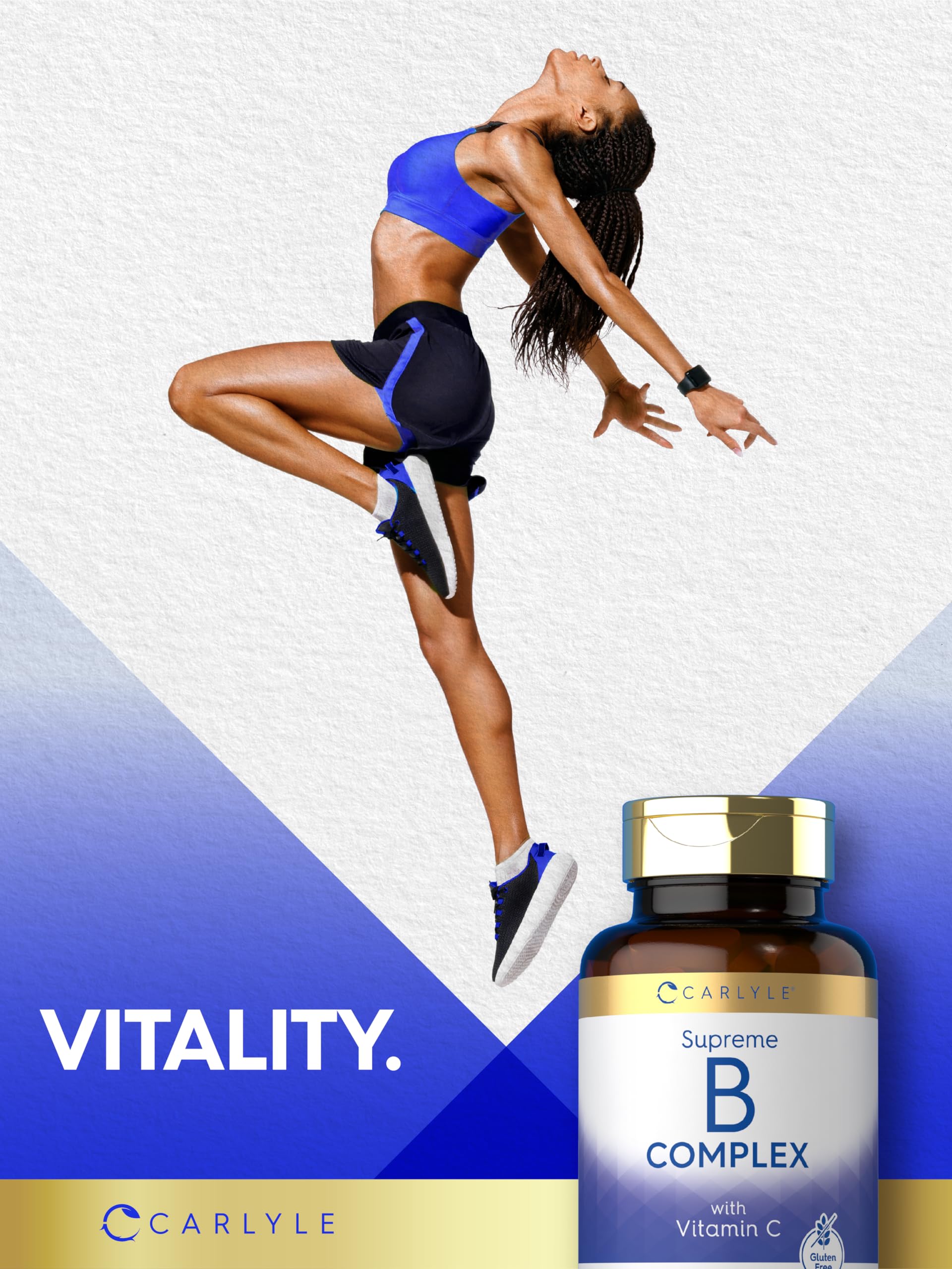 Foto 7 | Complemente El Complejo De Vitamina B Carlyle Más Vitamina C 250 Cápsulas - Venta Internacional.