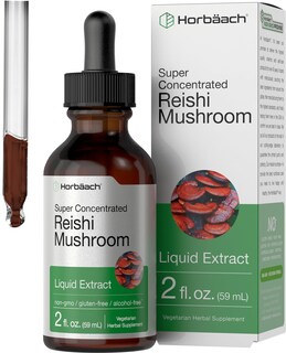 Foto 1 | Suplemento De Tintura De Extracto De Hongos Reishi Horbäach, 60 Ml - Venta Internacional.
