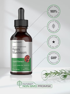 Foto 5 | Suplemento De Tintura De Extracto De Hongos Reishi Horbäach, 60 Ml - Venta Internacional.
