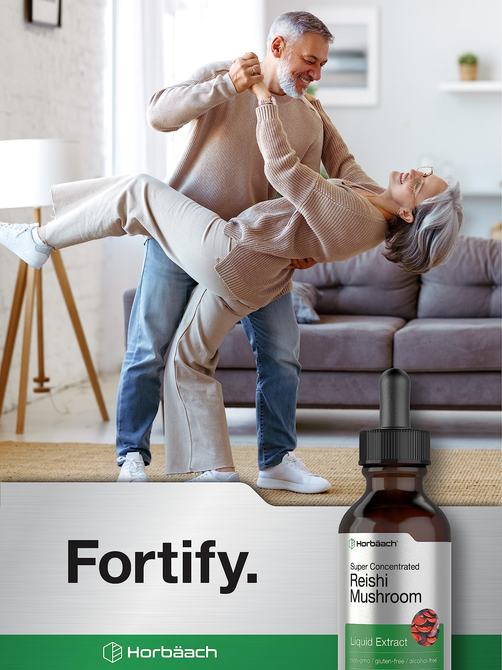 Foto 6 | Suplemento De Tintura De Extracto De Hongos Reishi Horbäach, 60 Ml - Venta Internacional.