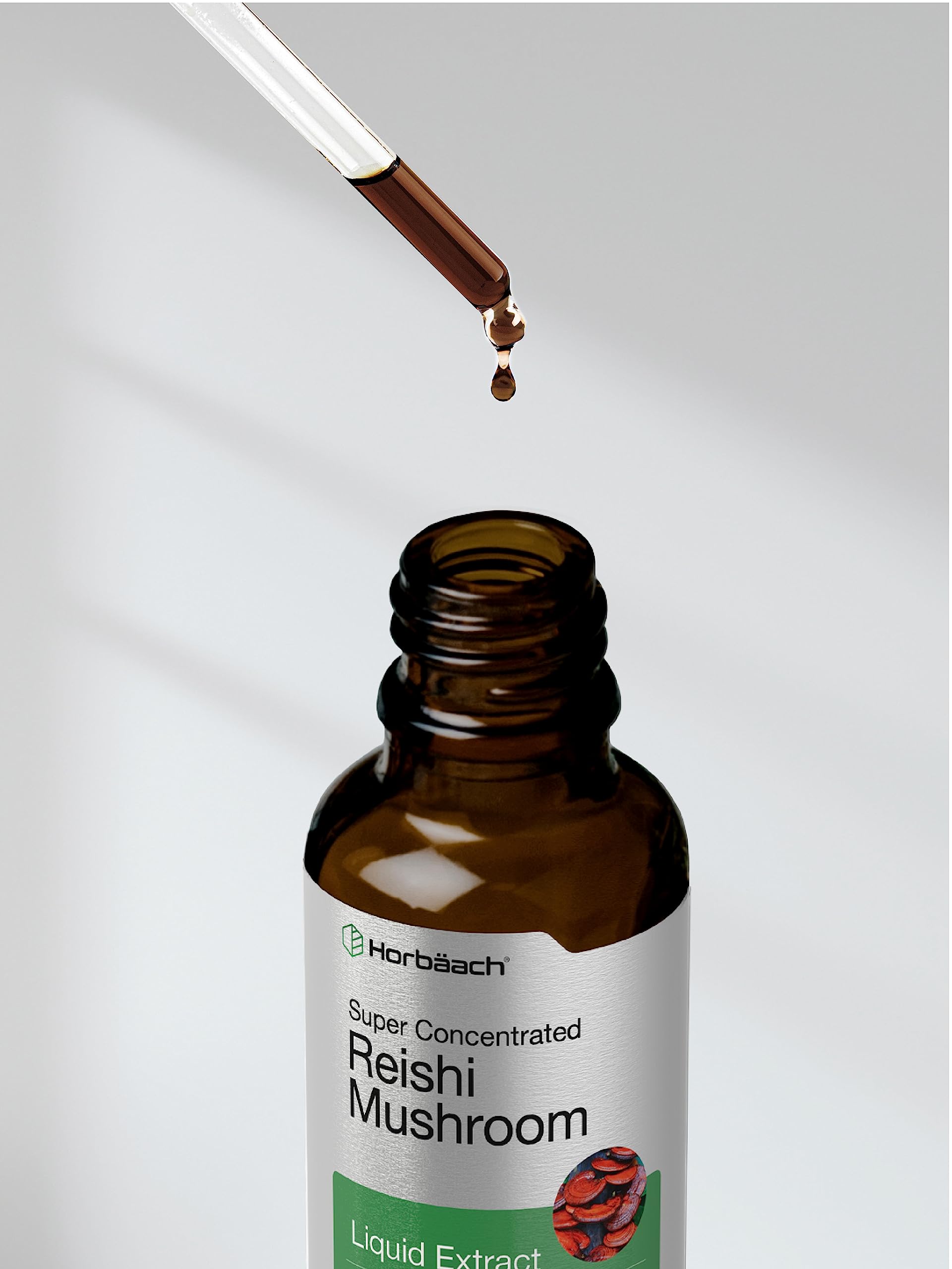 Foto 8 pulgar | Suplemento De Tintura De Extracto De Hongos Reishi Horbäach, 60 Ml - Venta Internacional.