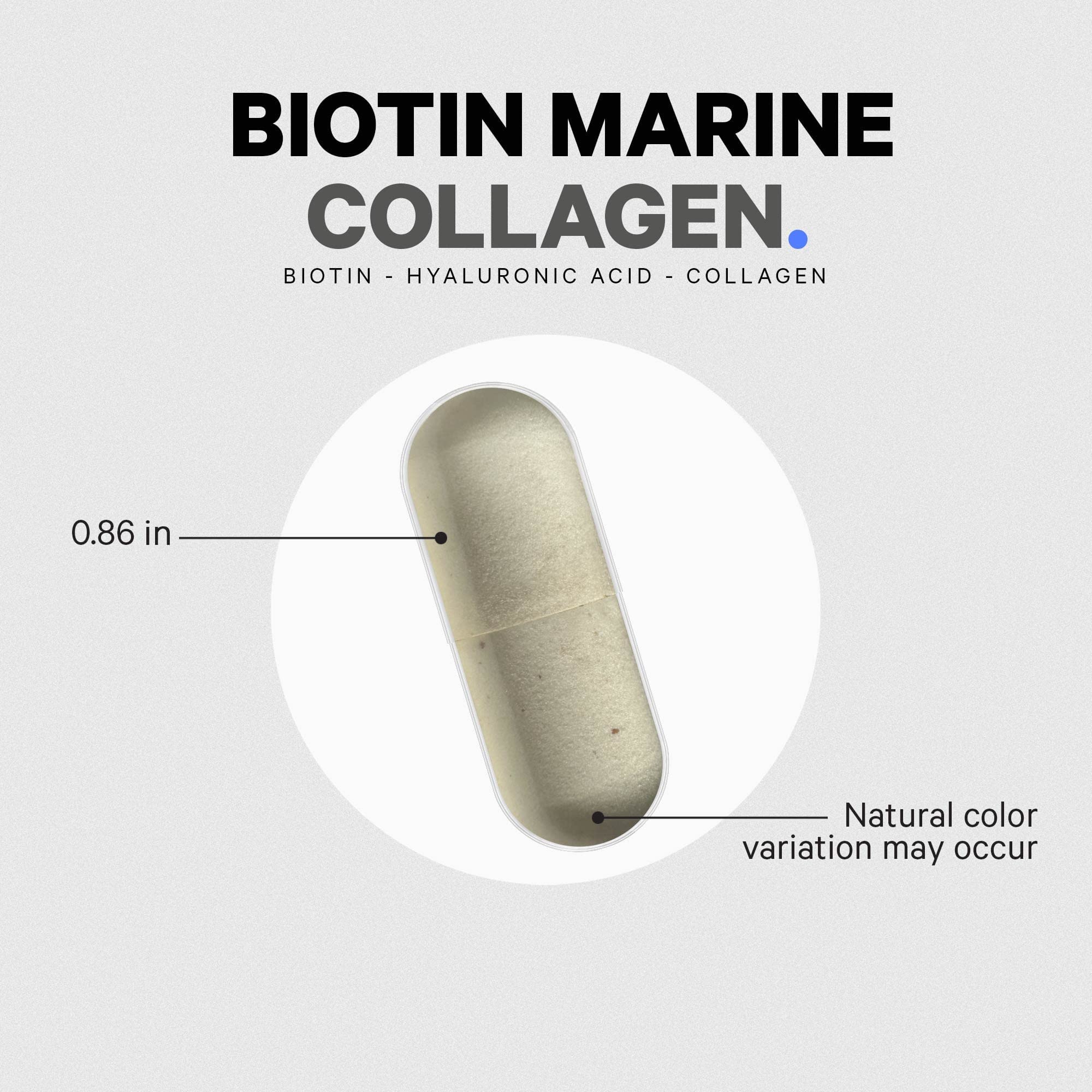 Foto 6 pulgar | Suplemento De Péptidos De Colágeno Marino Codeage Con 10 000 Biotina - Venta Internacional.