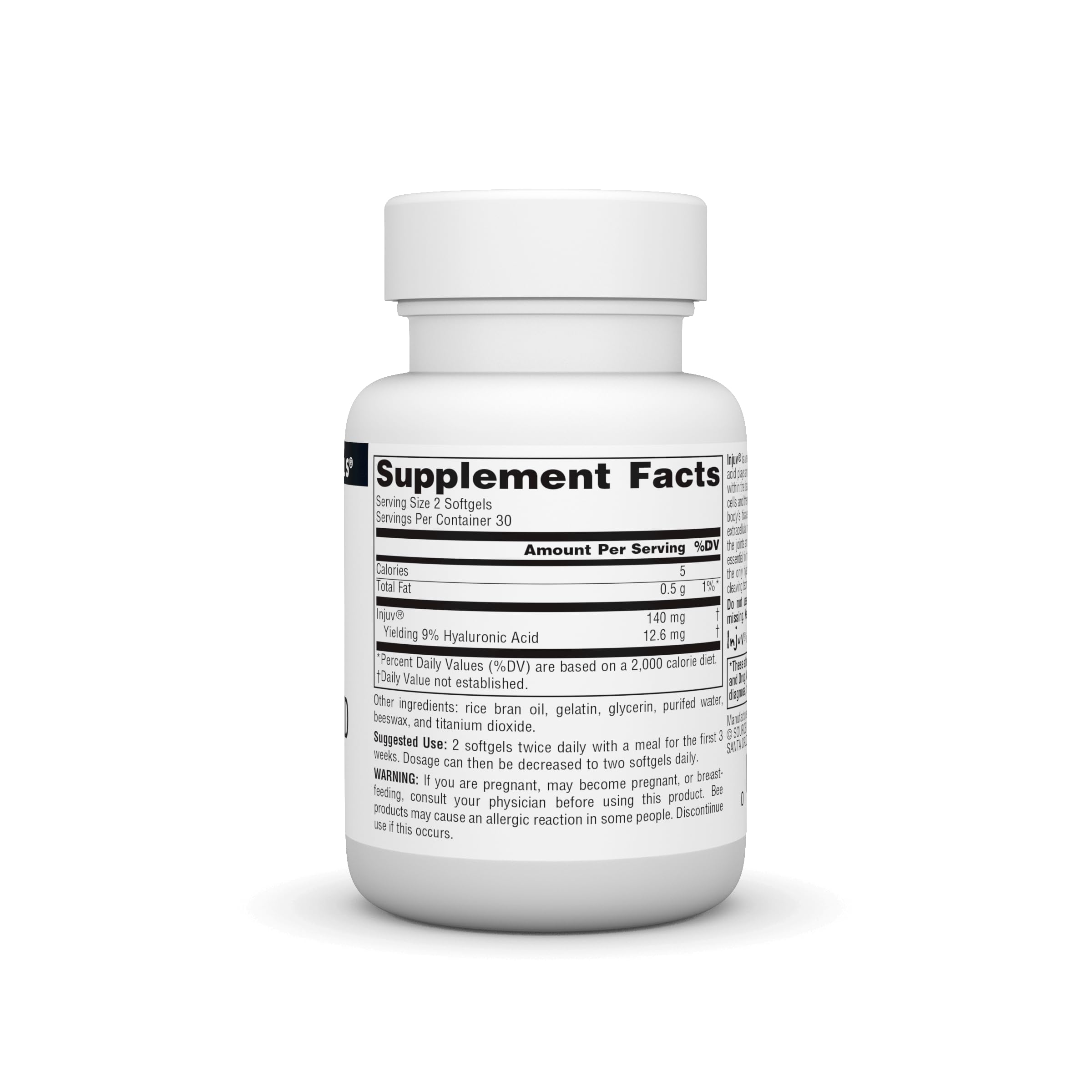 Foto 3 pulgar | Suplemento Source Naturals Ácido Hialurónico Injuv 70 Mg 60 Ml - Venta Internacional